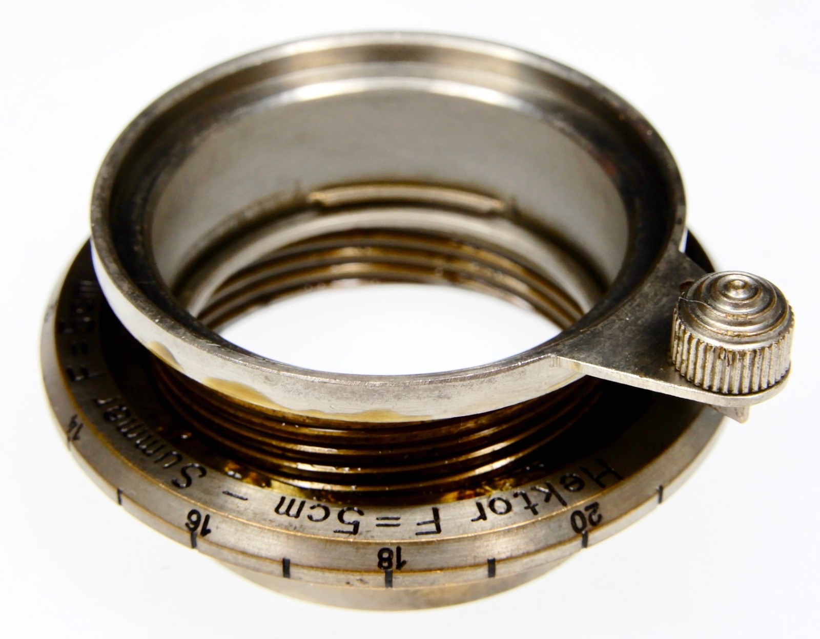 Leica ZWTOO-HESUM Nickel Focusing Helicoid for 5cm Hektor,Summar #2