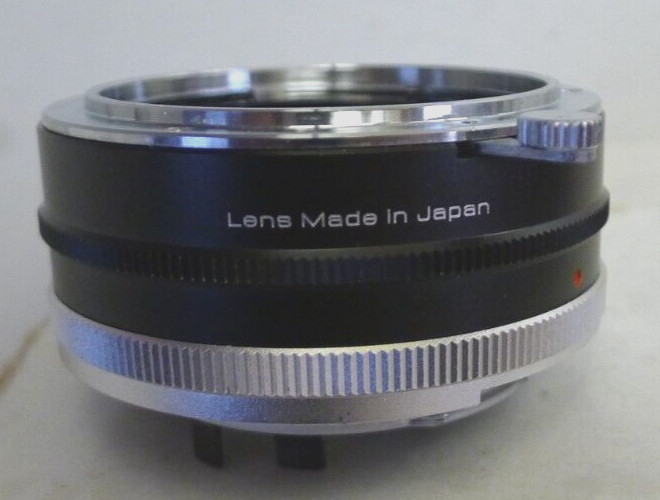 Vivitar Automatic Tele Converter 2X-7 +Snap Case &Instruction Sheet – Japan