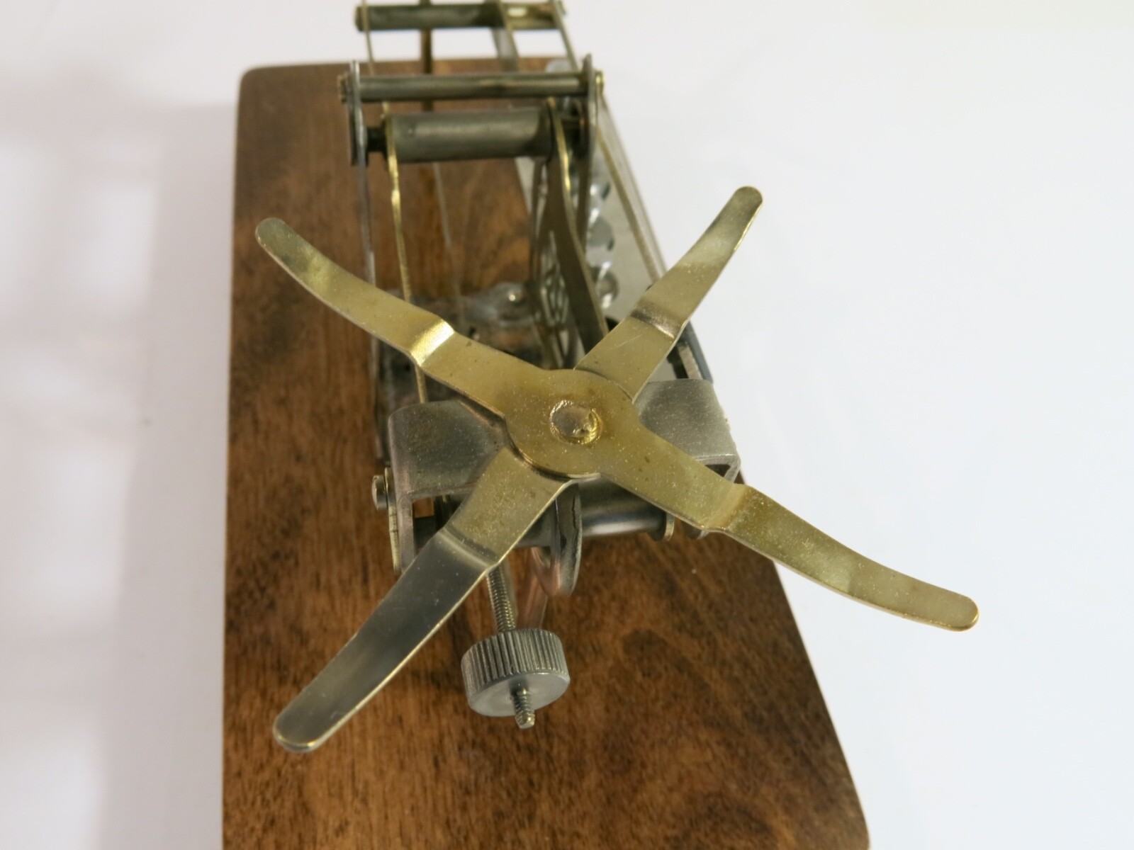 Antique Kodak Studio Scale with Weights and Pans — Refinished Base