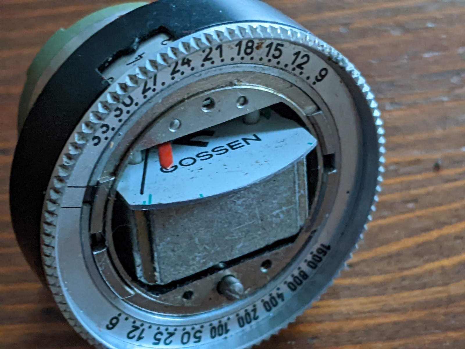 Set of 5 Rolleiflex Light Meters for Parts or Repair