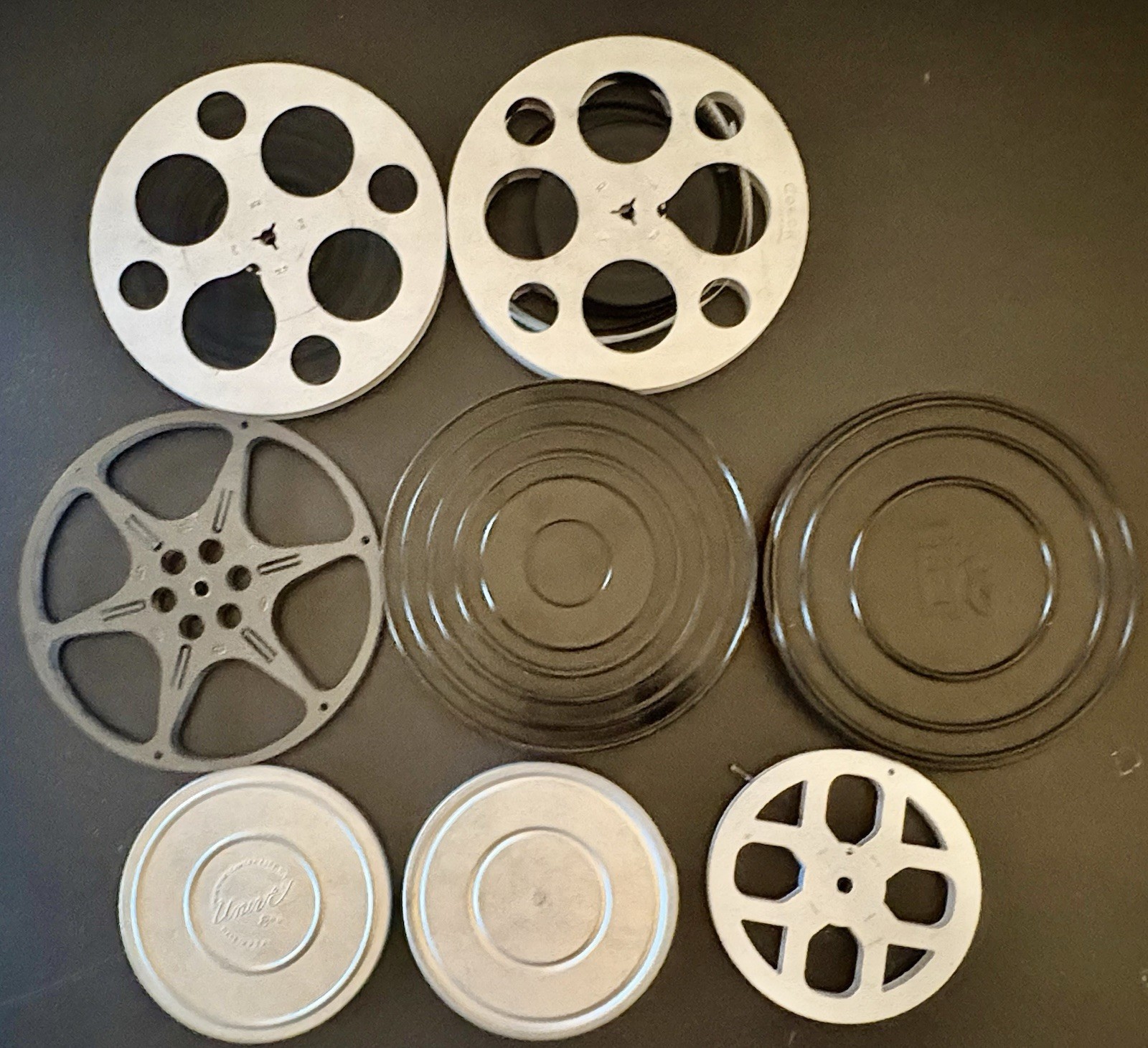Eastman Kodak Co. 8mm Movie Reel With Film Canister, Bell & Howell, Univex