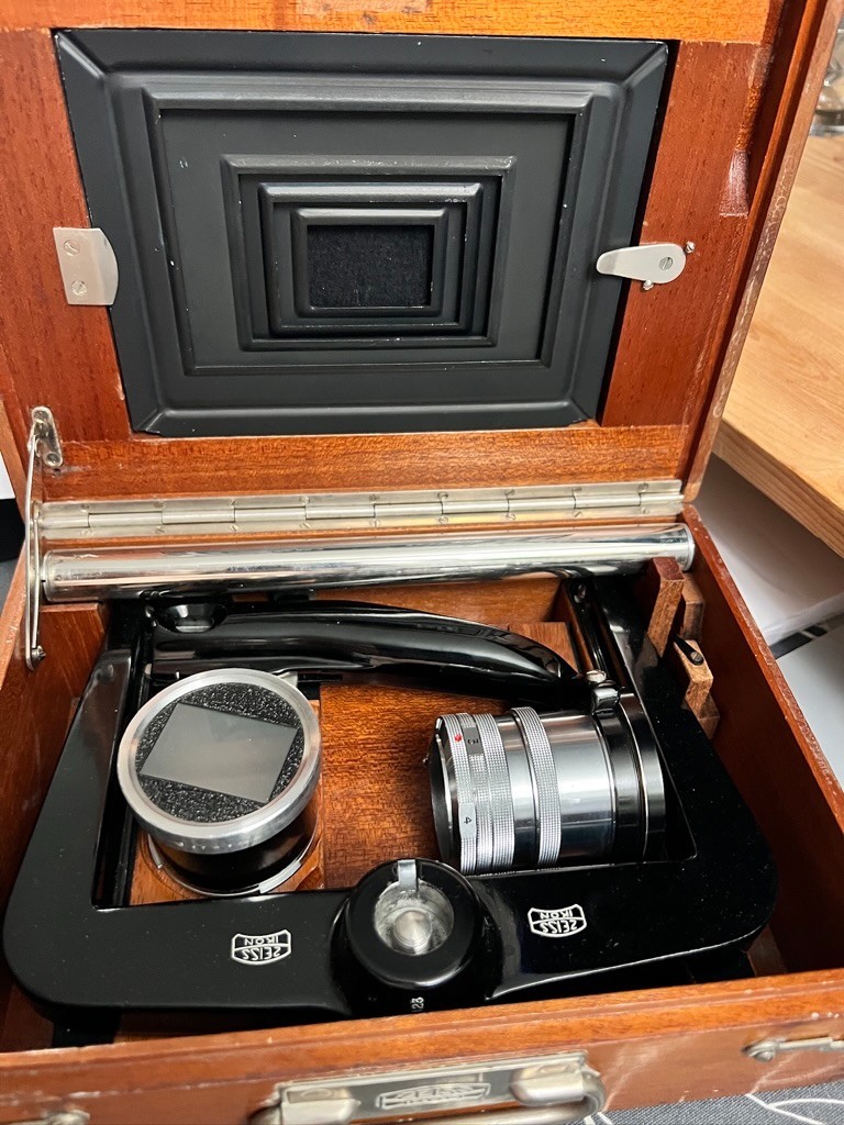 Zeiss Special Reproduction Apparatus for Contax RF *now with Chimney
