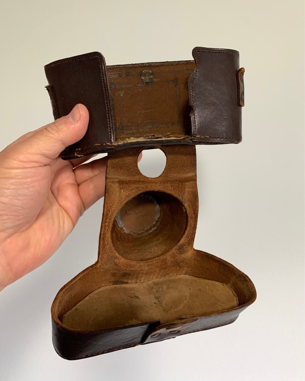 Vintage Exakta II Brown Leather Zeiss Ikon German Camera Case