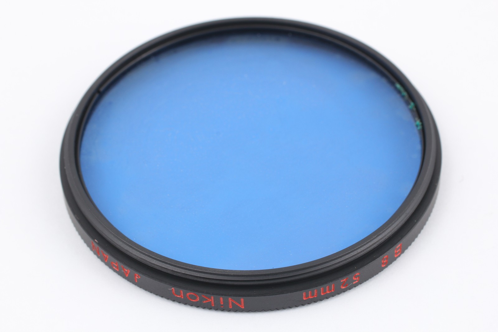 [Unused] Nikon 52mm Blue Filter B 8 From JAPAN