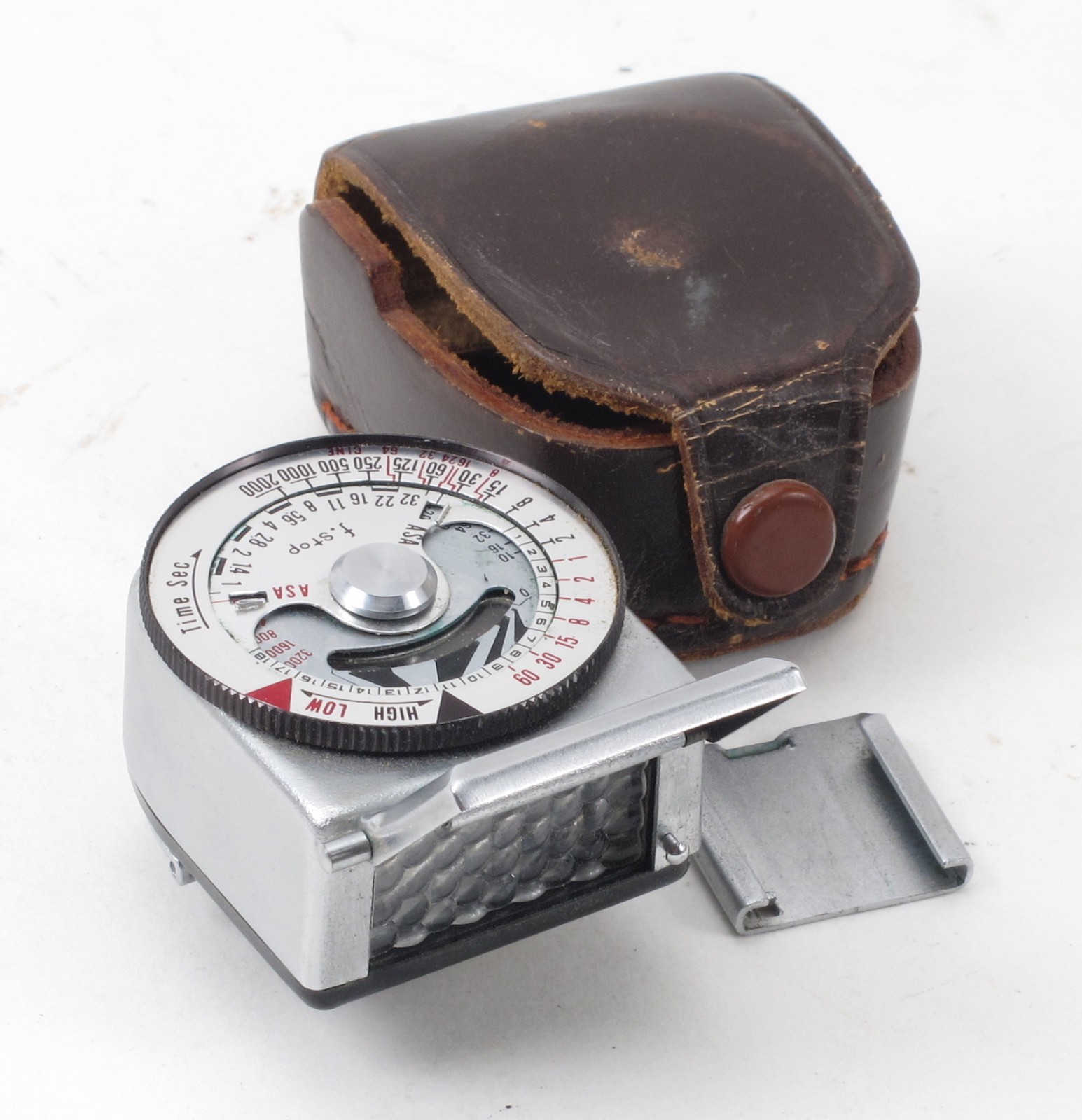Rare Kopil Shoe Mount Selenium Light Meter – Works! Metraphot Style Leica-Meter
