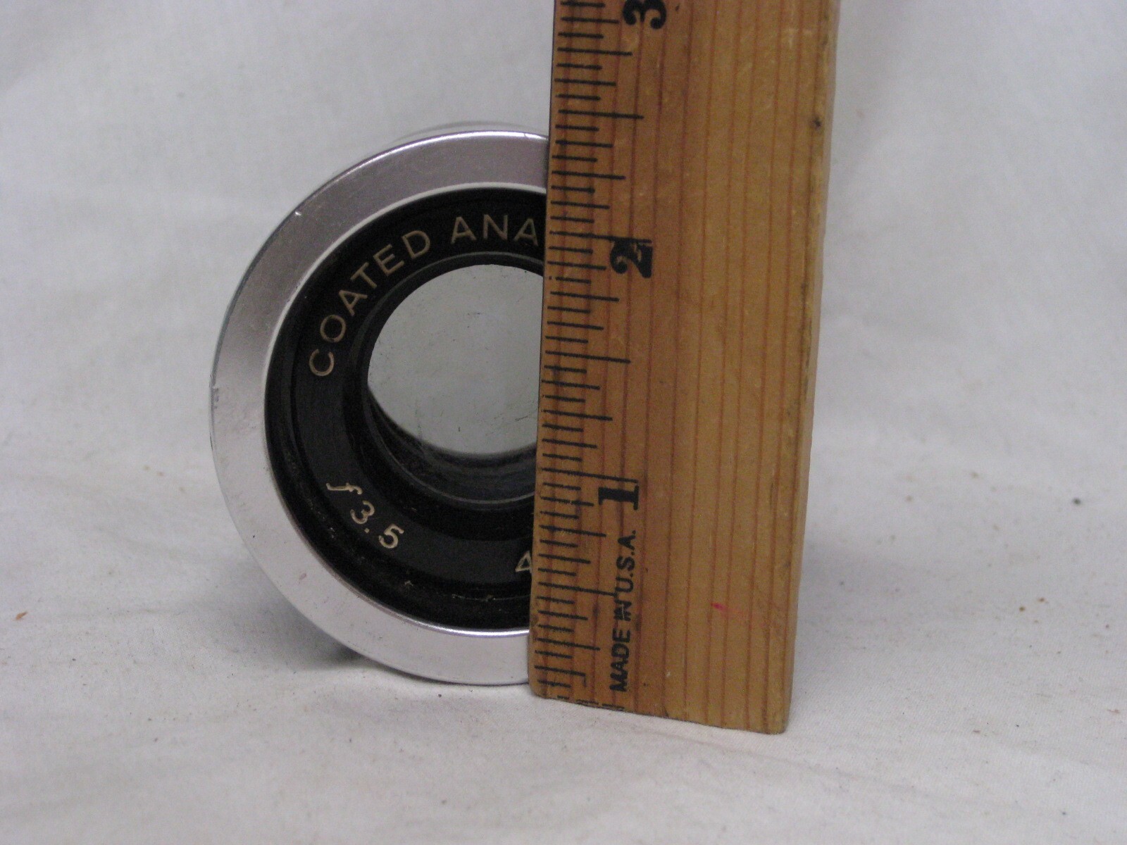 vintage Coated Anastigmat f 3.5 4 Inch Lens projector replacement optical part