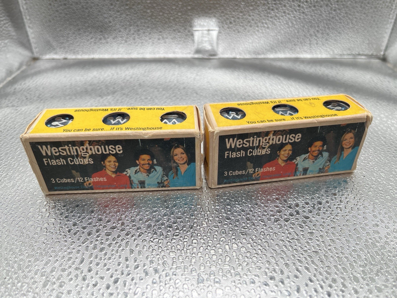 VTG FlashCubes Blue Dot Lot of 6 Cubes 24 Flashes Westinghouse CVS