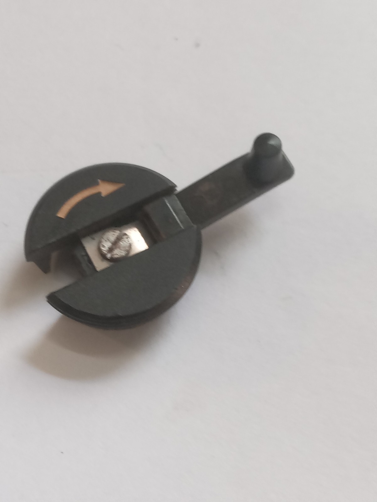 Rollei XF 35 Black Rangefinder Rewind Knob W Holding Screw Original Used Part