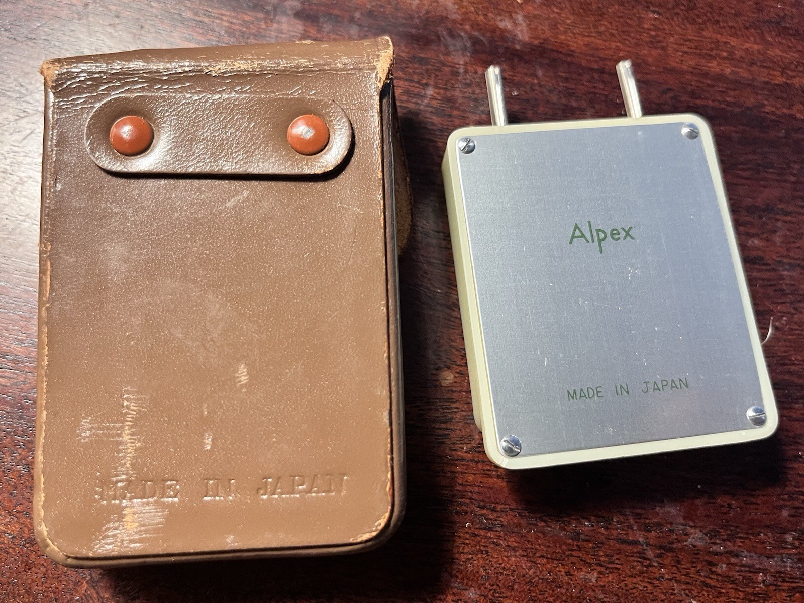 Alpex Booster Made In Japan Original Case CLEAN!