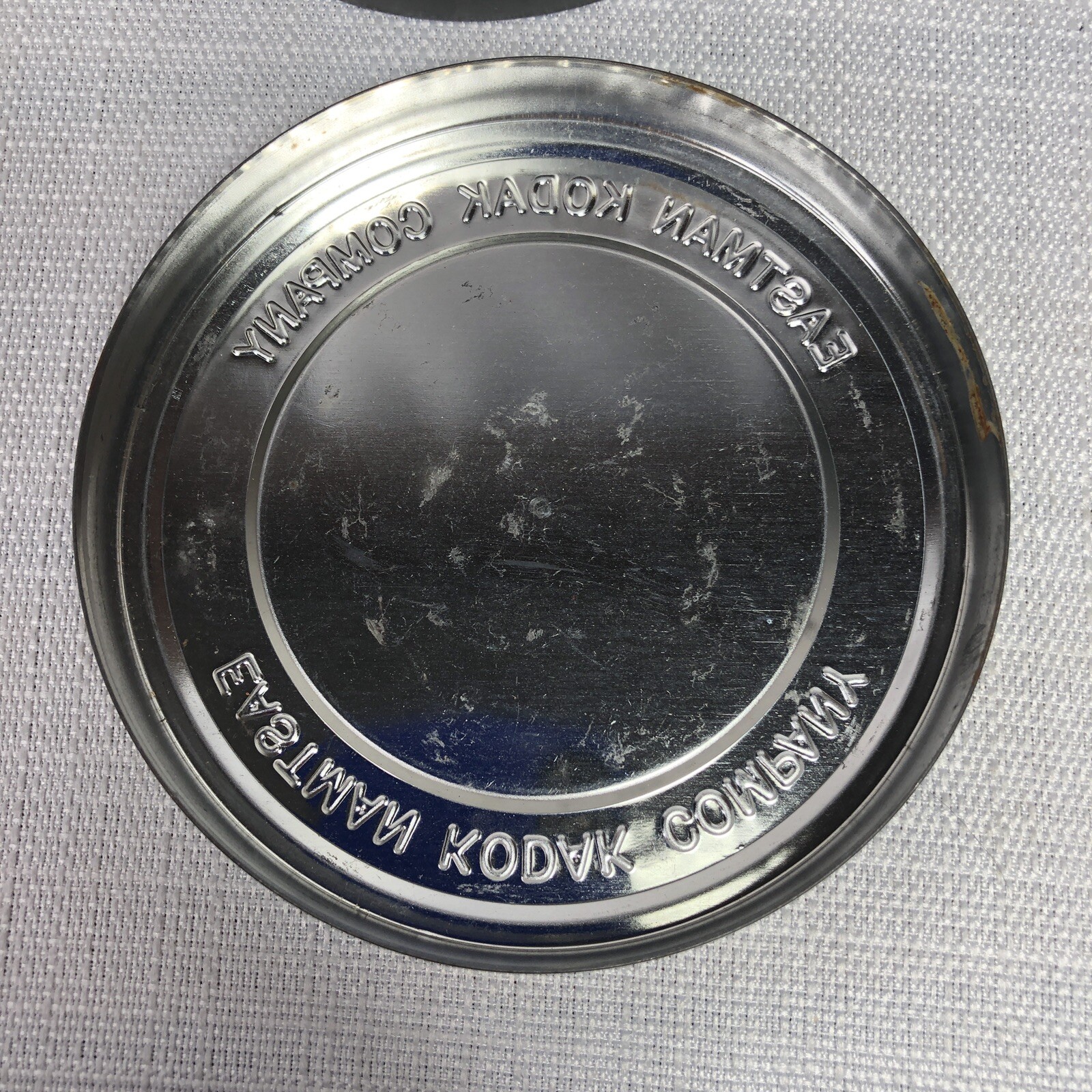 Vintage EASTMAN KODAK Company Round Metal Tin Film Container Box Holder Decor