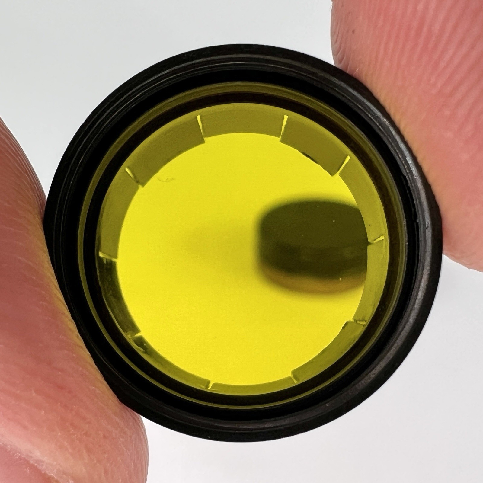 Vintage Eastman Kodak Cine-Kodak Z Mount CK-3 Yellow Filter w/ Metal Case