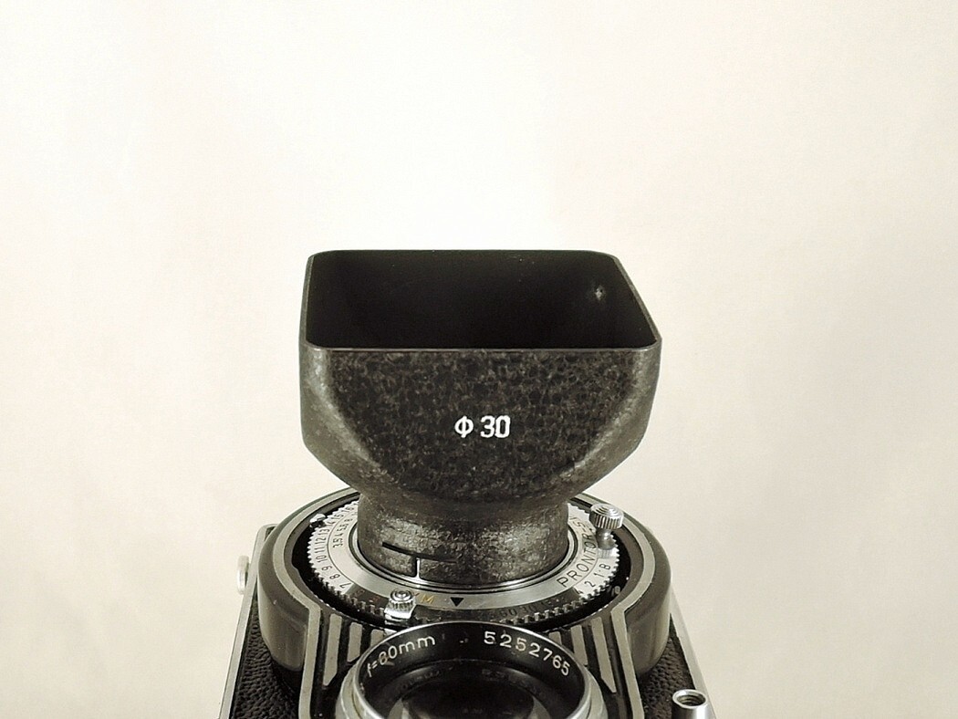 Flexaret Meopta Shade Hood Ø 30 Lens Hood for Flexaret II – V Never Used + Box
