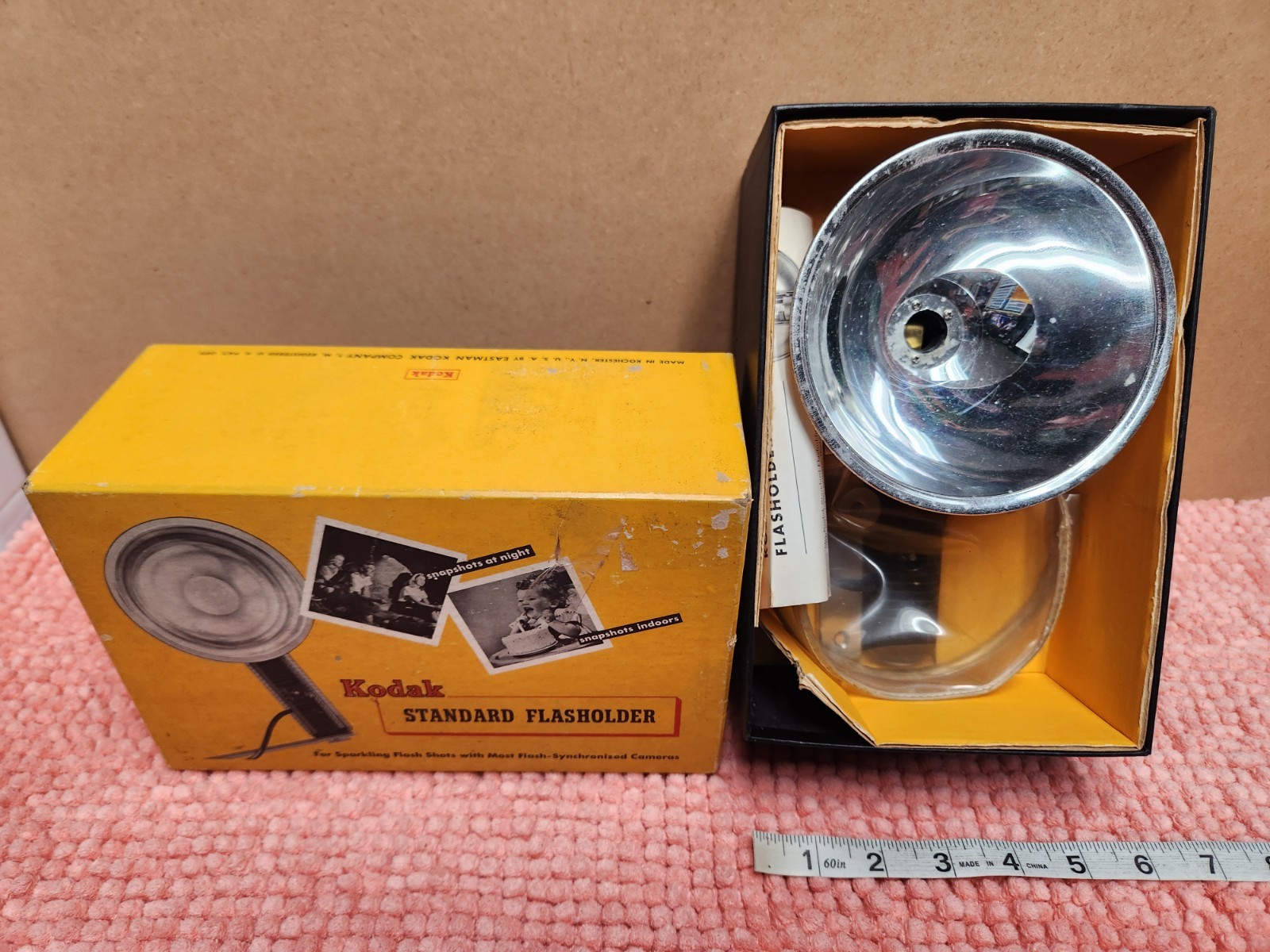 VTG KODAK Standard Flasholder w/ Original Box Kodak Standard Flasholder ESTATE