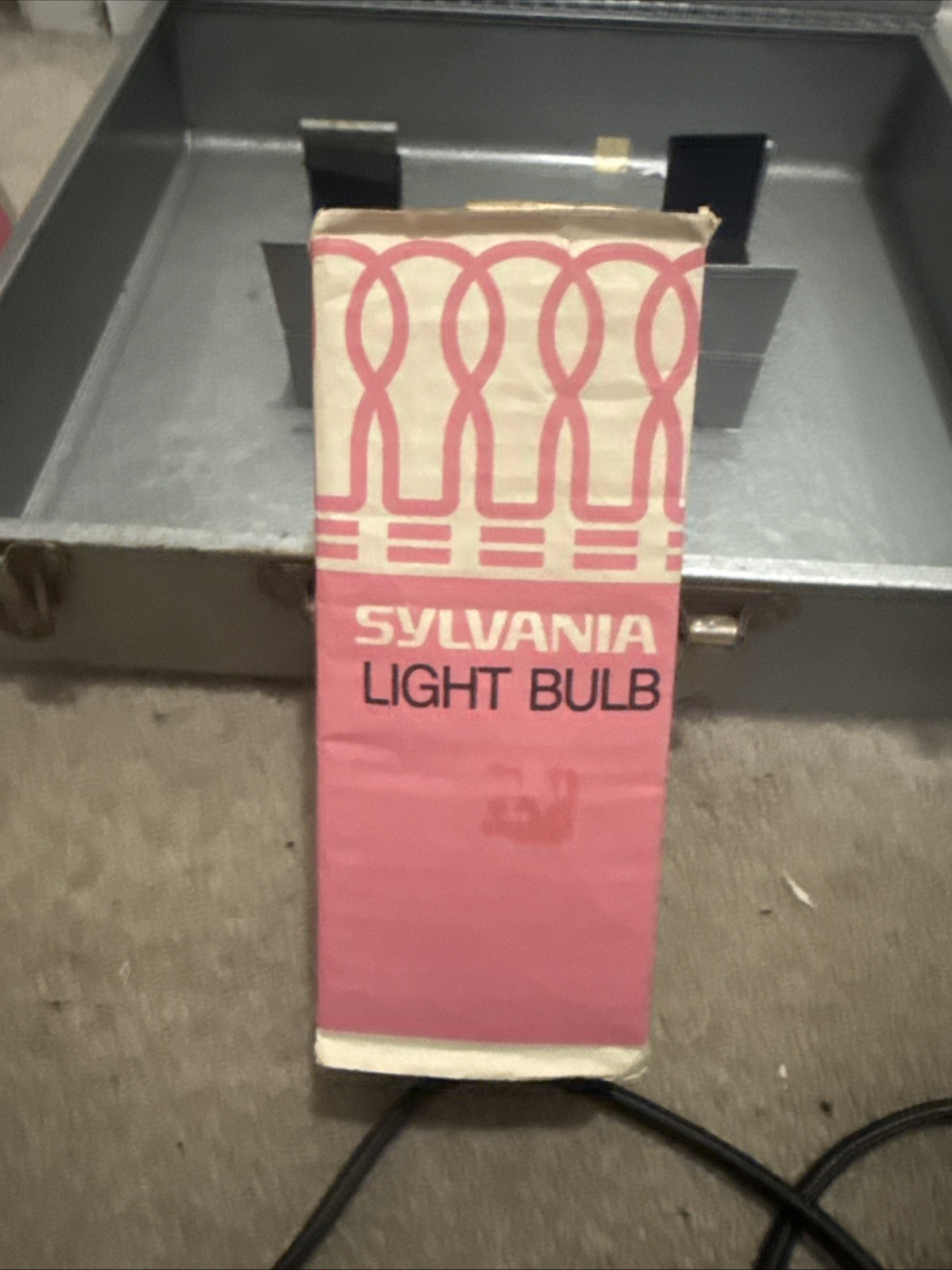 Rare Vintage CKC Model 150 Portable Cine Illuminator 4-Light Kit Sylvania Lights
