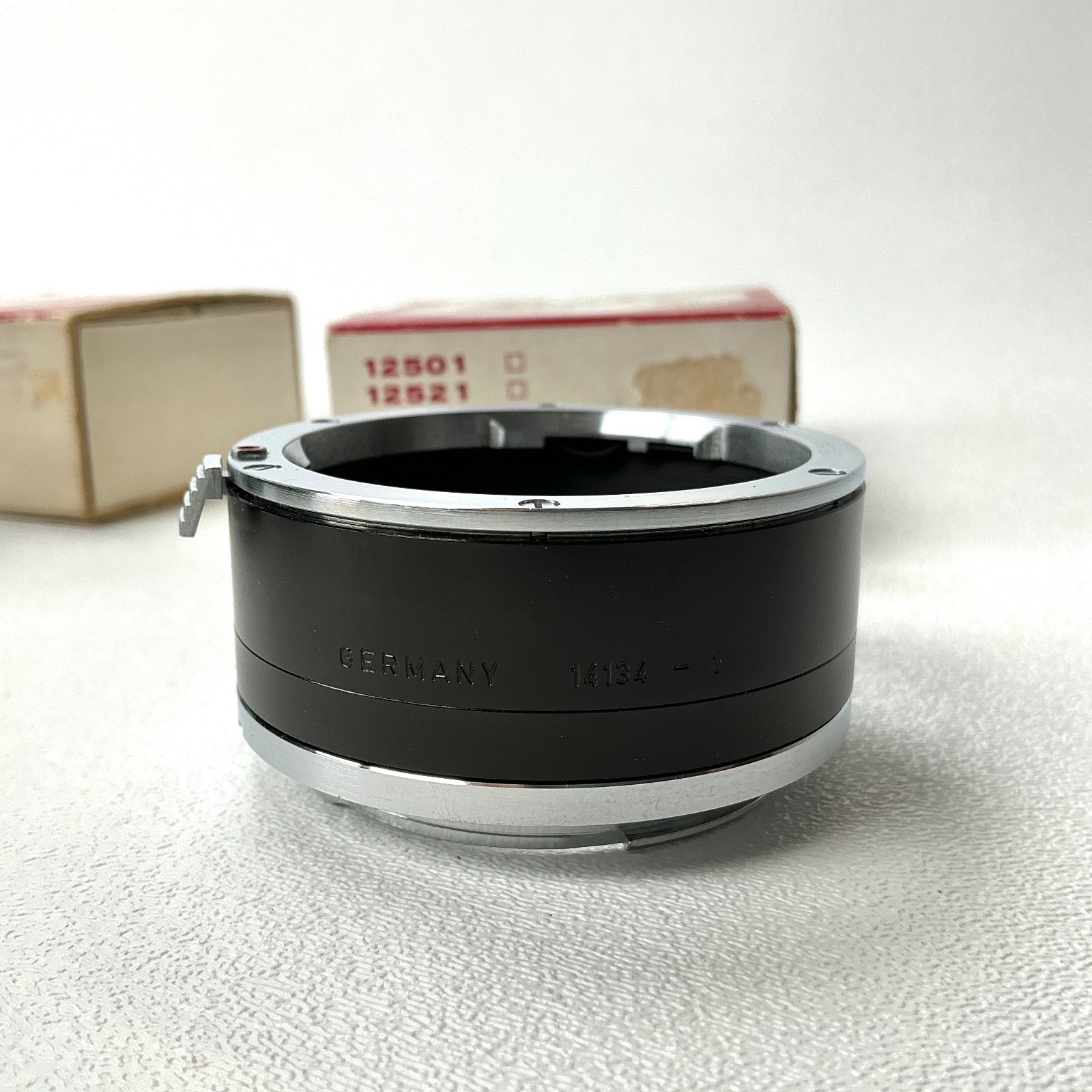 Leitz Wetzlar Extension Tube Set 14134 14135 14158 Vintage Leica Lens Equipment