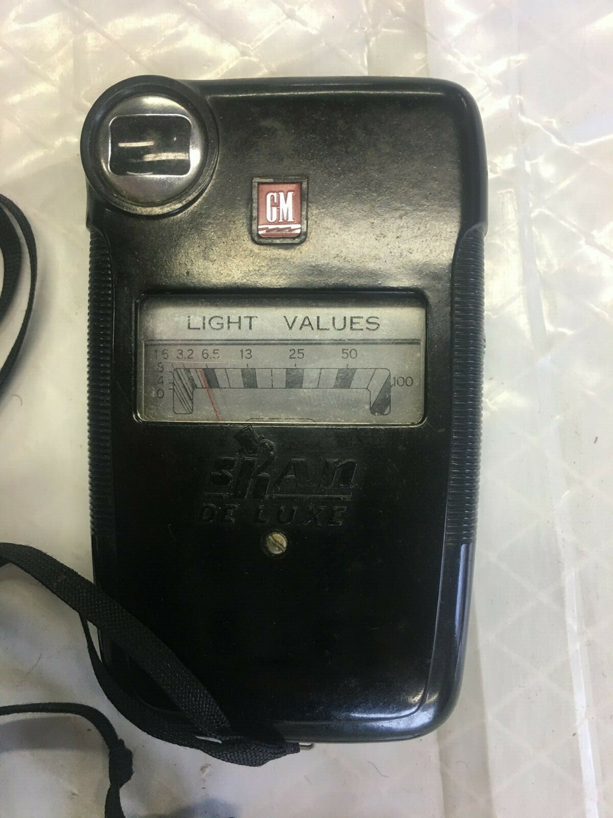 Vintage Mid-Century Skan Exposure Meter G-M Laboratories w Case