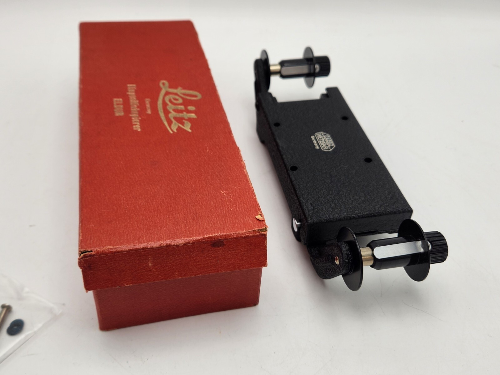 Leica Leitz Wetzlar ELDUR Diapositivkopierer 35mm Film Slide Copier in Box