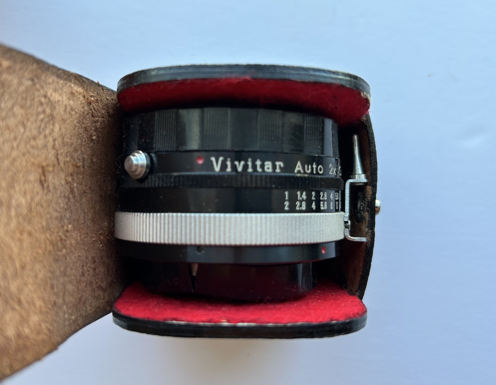 Vivitar NIKON F Automatic Tele Converter SLR 24-7247 with Case & Box