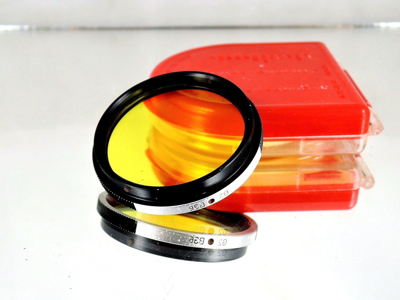 Flexaret MEOPTA G2 B36 Color Filter Czechoslovakia Genuine Accessories Bayonet