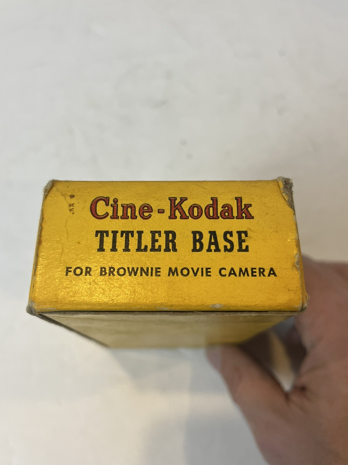 Vintage Cine-Kodak Movie Titler Base For Brownie Movie Camera Eastman Kodak