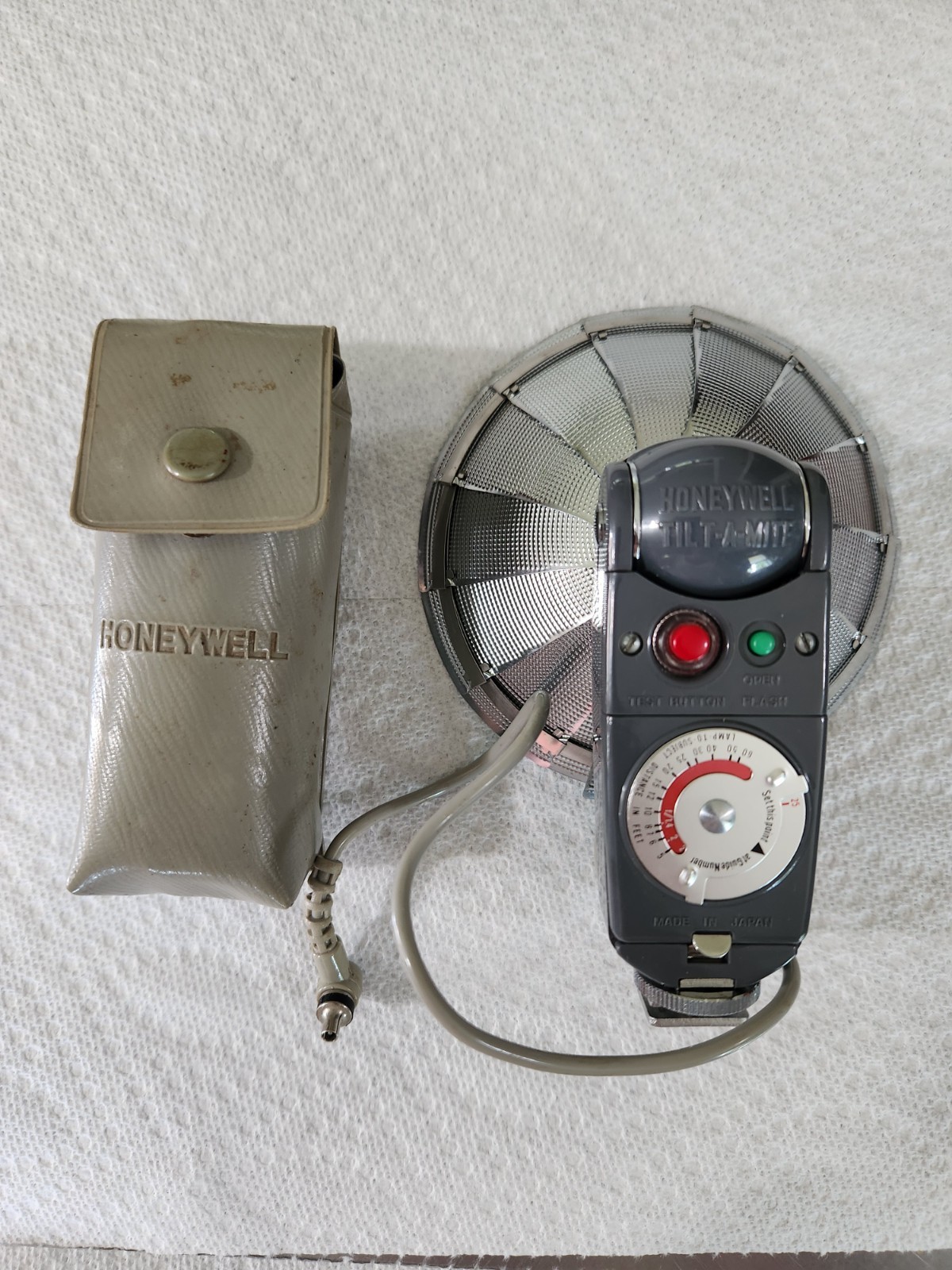 Vintage Honeywell Tilt-A-Mite Light Exposure Meter