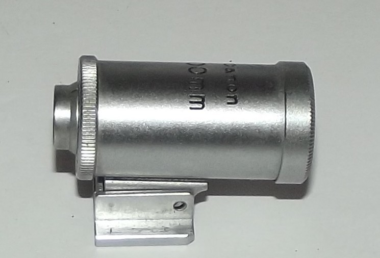 Canon Viewfinder for Canon Rangefinder 100mm 1:3.5 Lens – Cold Shoe Attachment