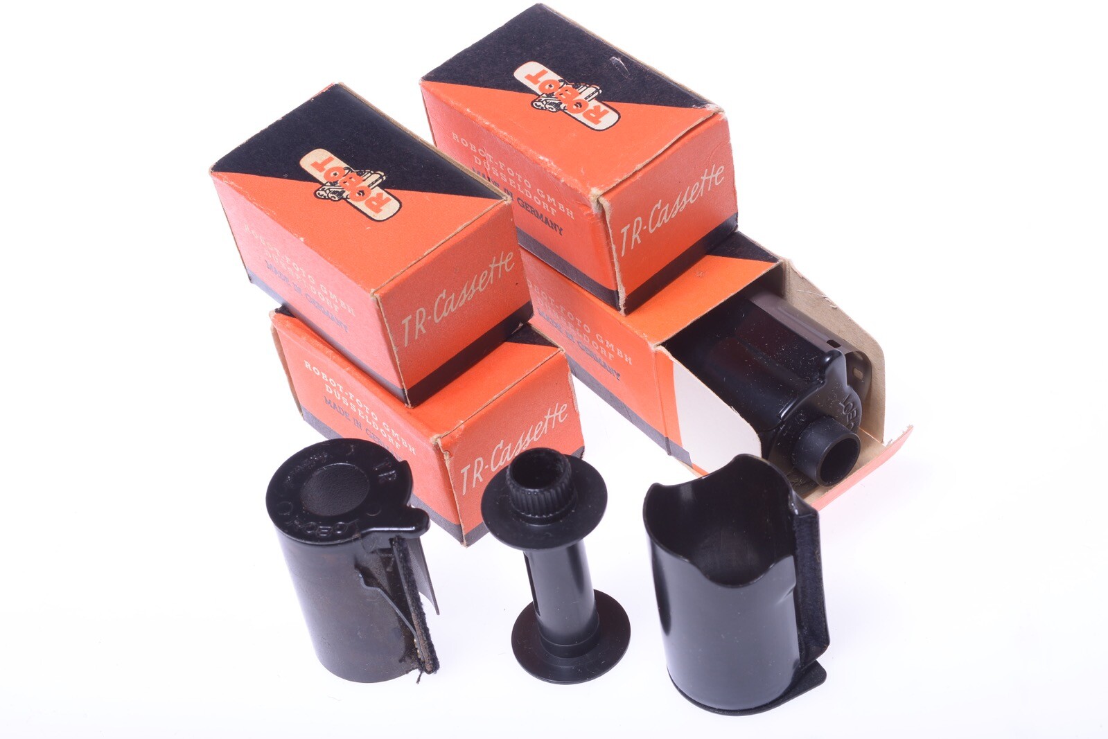 ✅ 1 ROBOT TR CAMERA 35MM BULK FILM MAGAZINE CANISTER + SPOOL *NEVER USED*