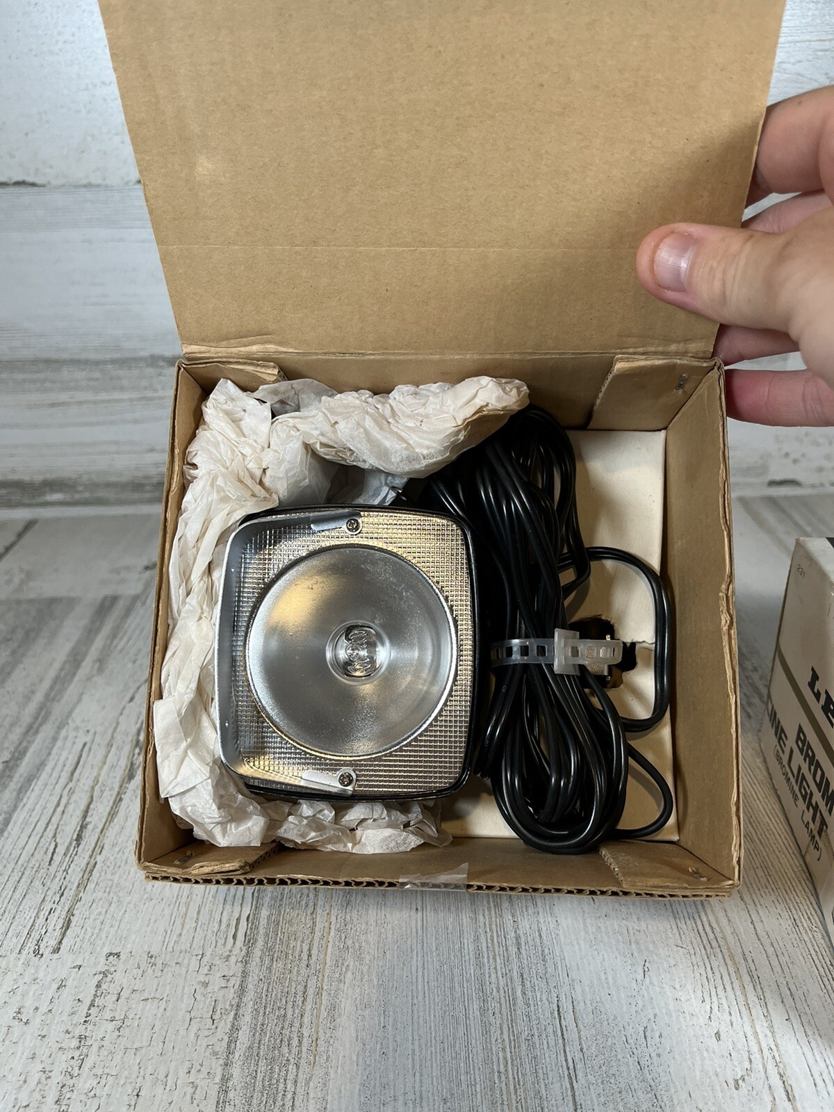 VTG LPL Brom Cine Light Bromine Lamp 120V 650W Photo Accesories Complete in Box!