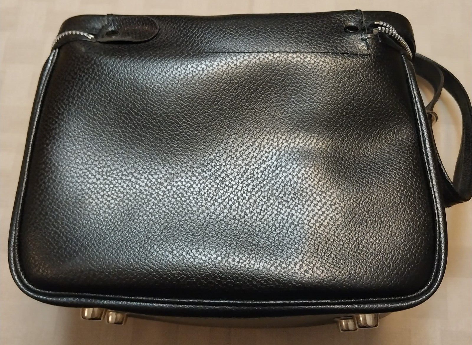 Vintage Camera Bag Case Black. Made in Japan