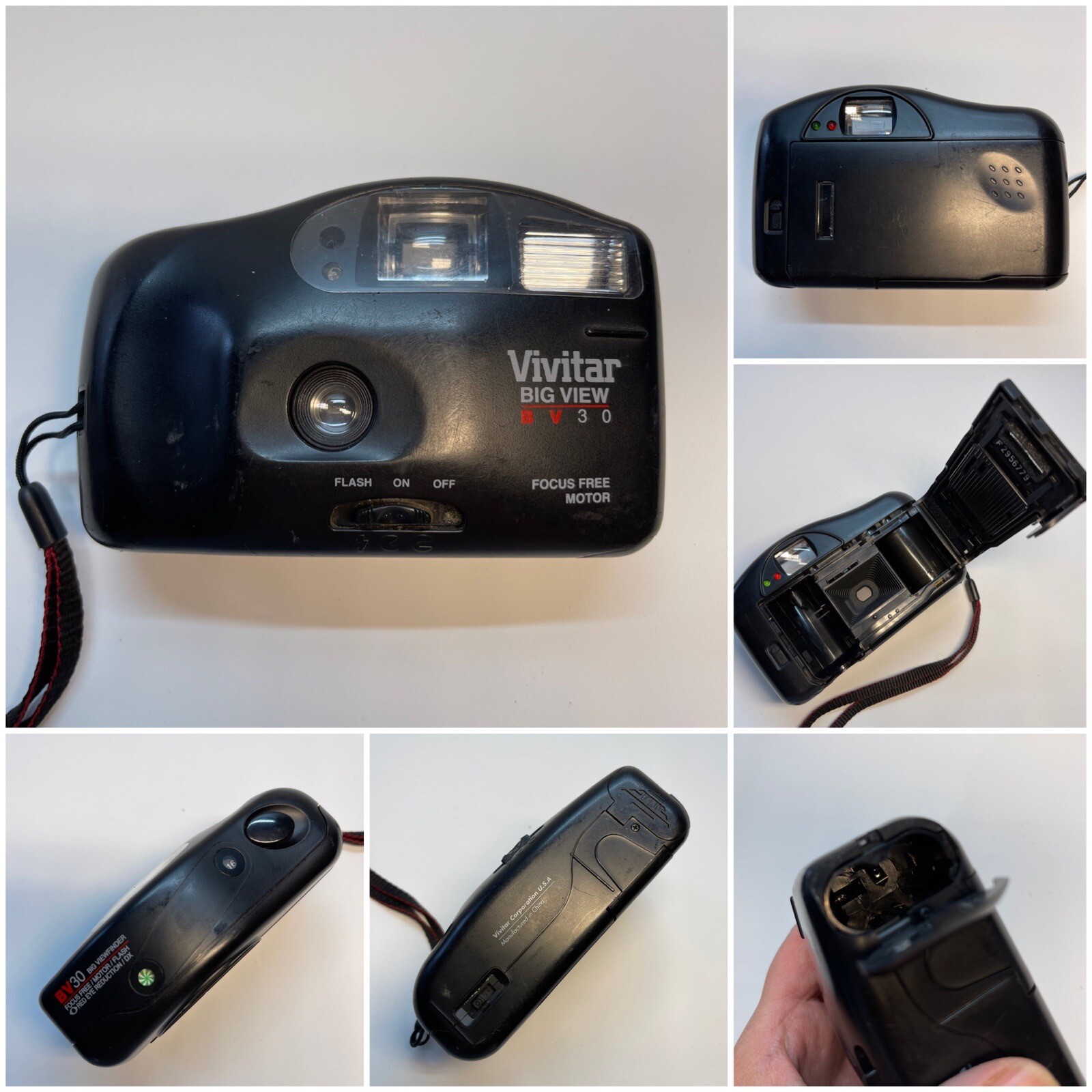 Various Vintage Camera Lot (6) *READ* Kodak Tomyko Olympus Ansco Vivitar