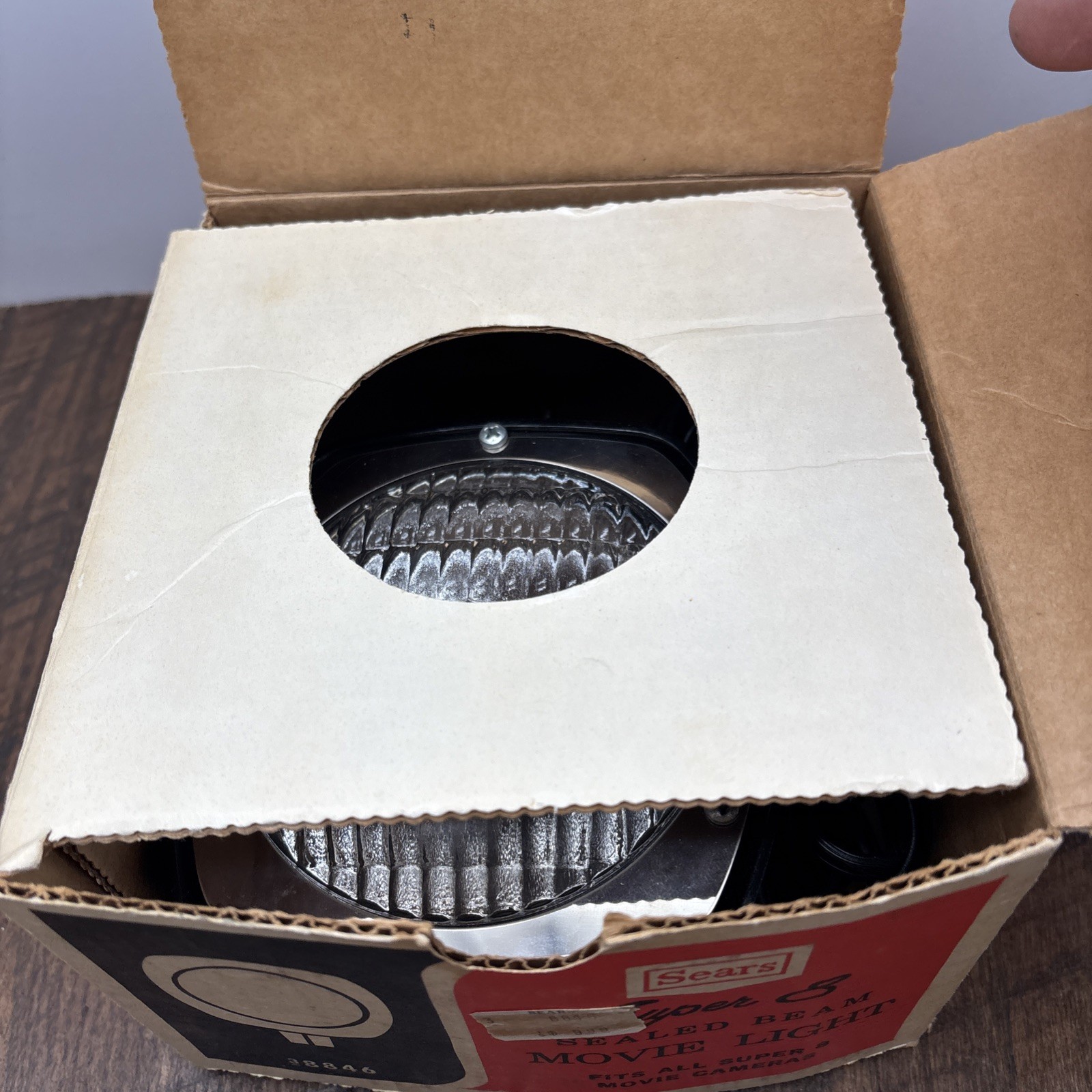 Sears Super 8 Sealed Beam Movie Light Model 8846