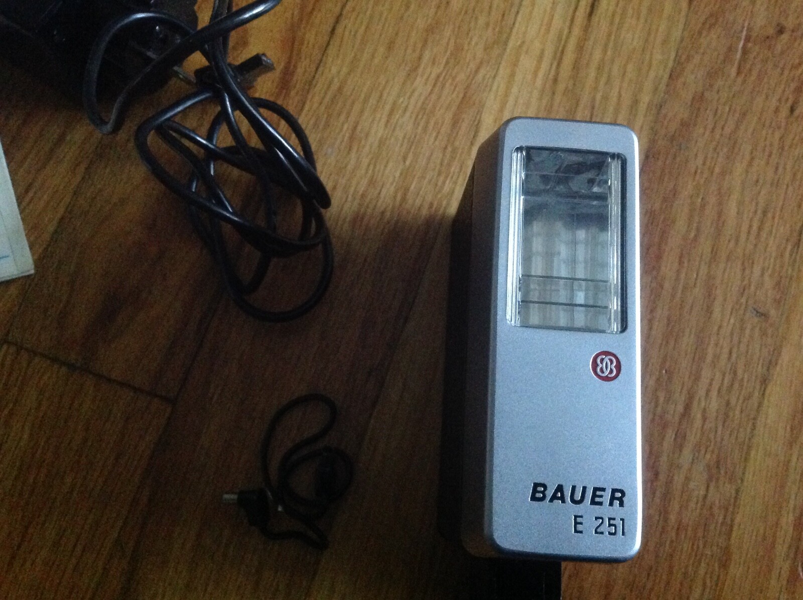 Vintage Bauer E 251 Electronic Camera Flash