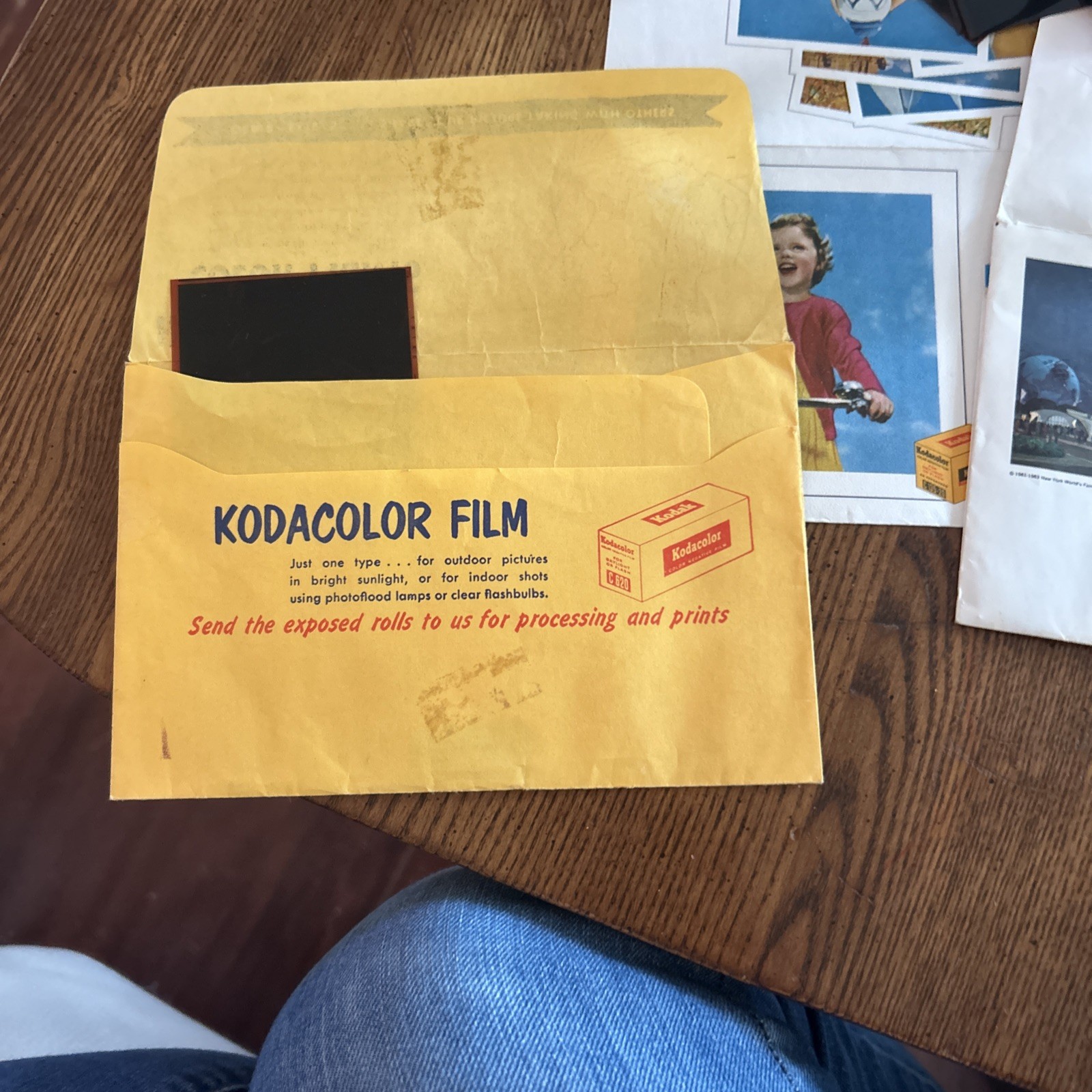 Just A Bundle Of Various Kodak Envelopes, One Has About 6 To 8 Negatives In