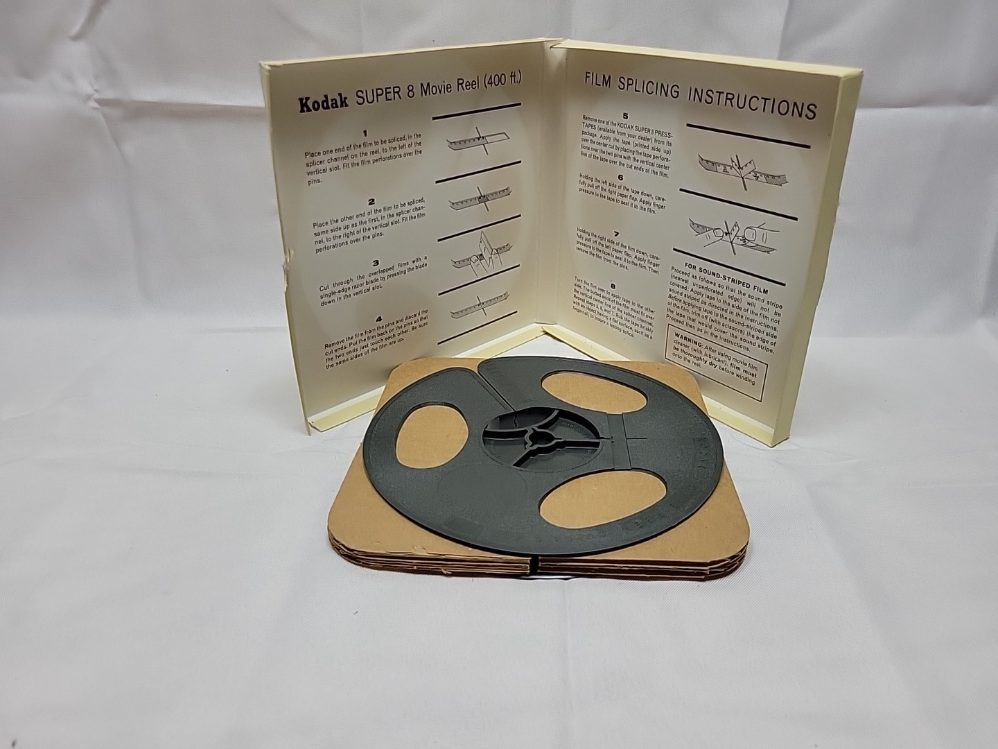 Vintage KODAK Super 8 400 feet empty Movie Reel Brand New in box see photos