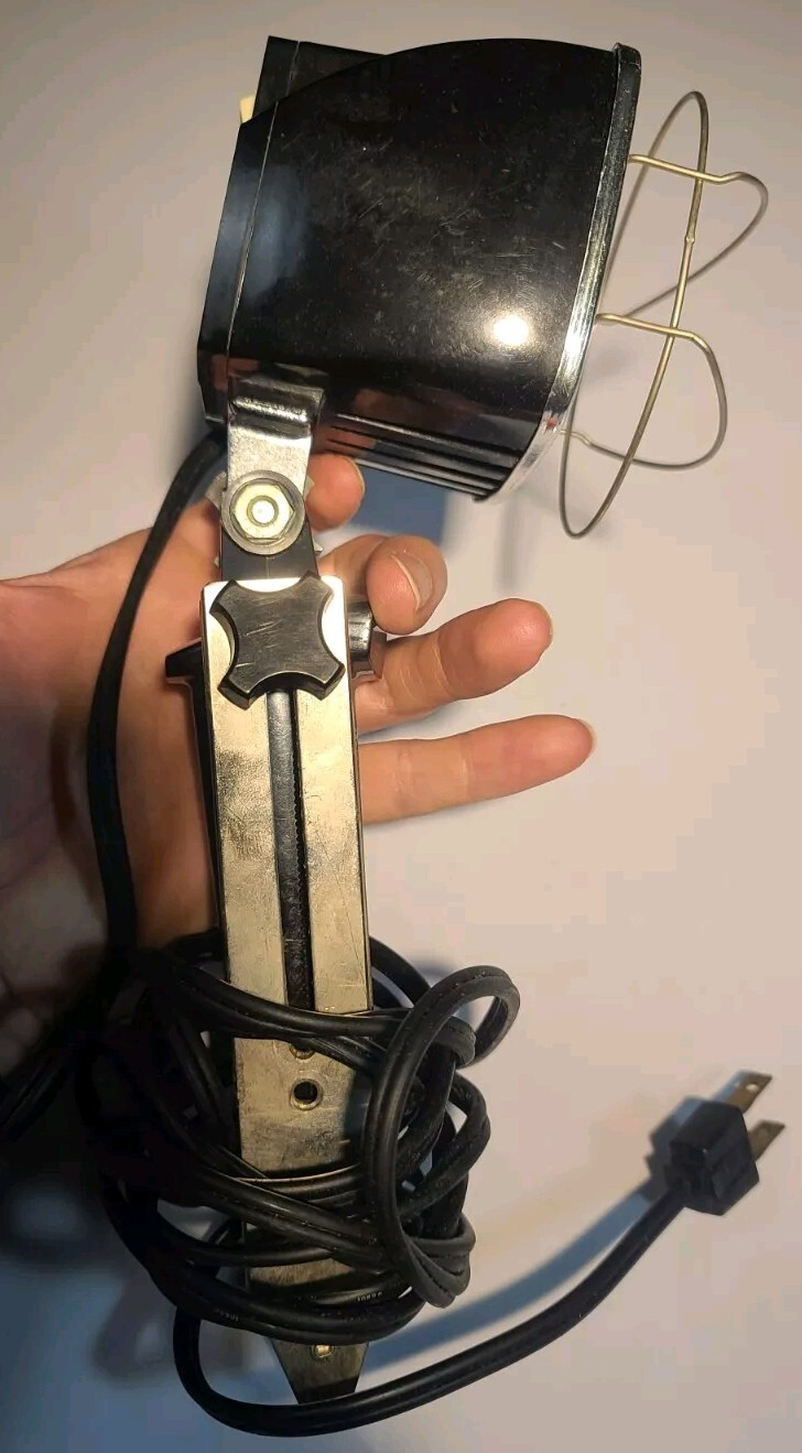 Vintage Sylvania Sun Gun II Movie Light TESTED see pics ! Model SG-55