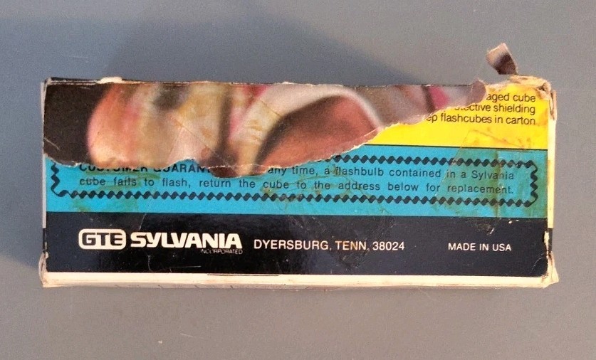 Vintage Sylvania Blue Dot Flashcubes New Old Stock