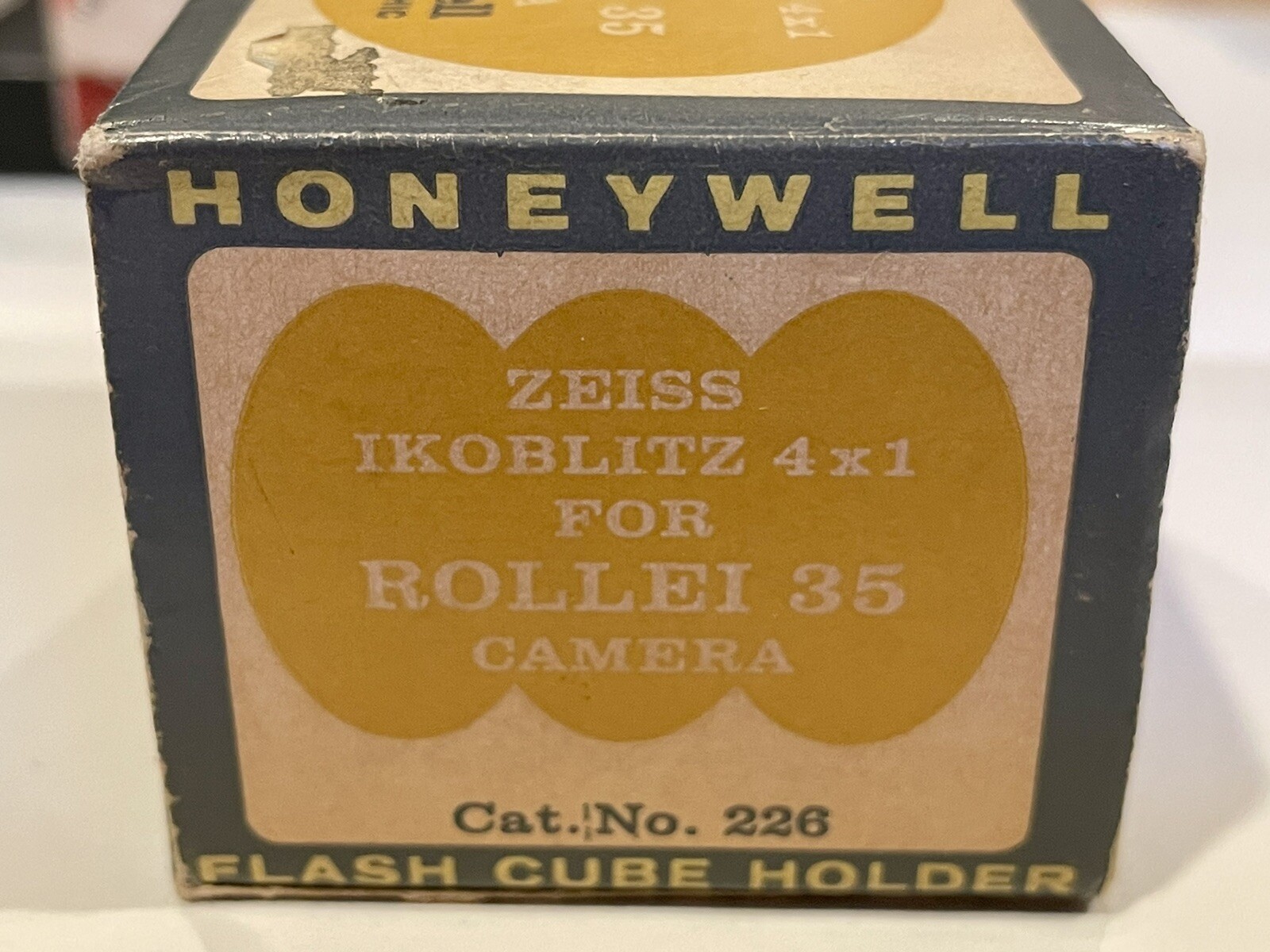 Rollei 35 HONEYWELL Flash Cube Holder Zeiss Ikoblitz 4×1 Cat. No. 226