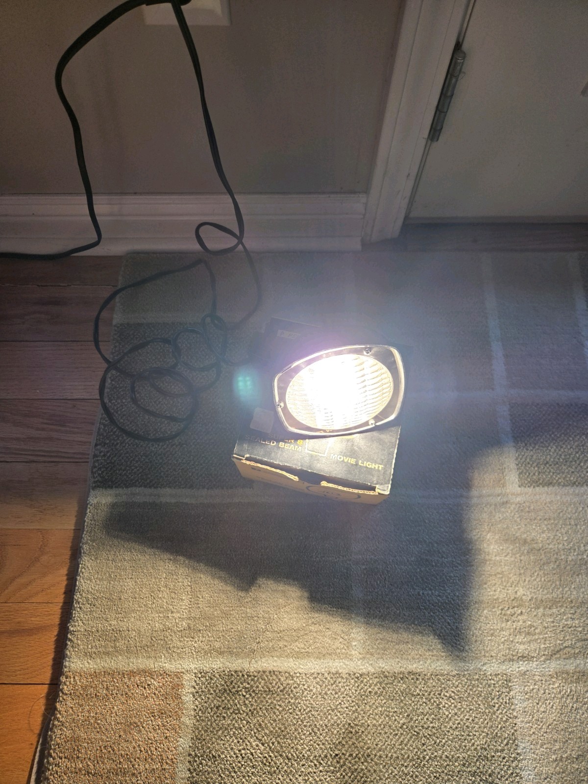 Vintage Penncrest Super 8 Sealed Beam Movie Light