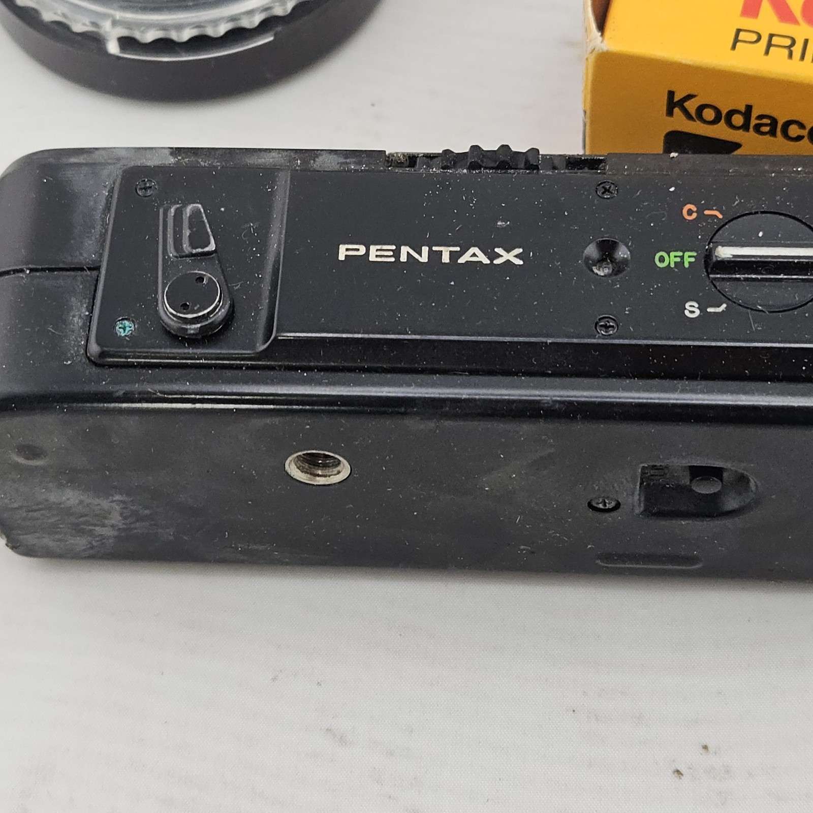 Pentax Film Camera Bundle Lens Soligor Tele Converter Hoya Filters Untested Lot