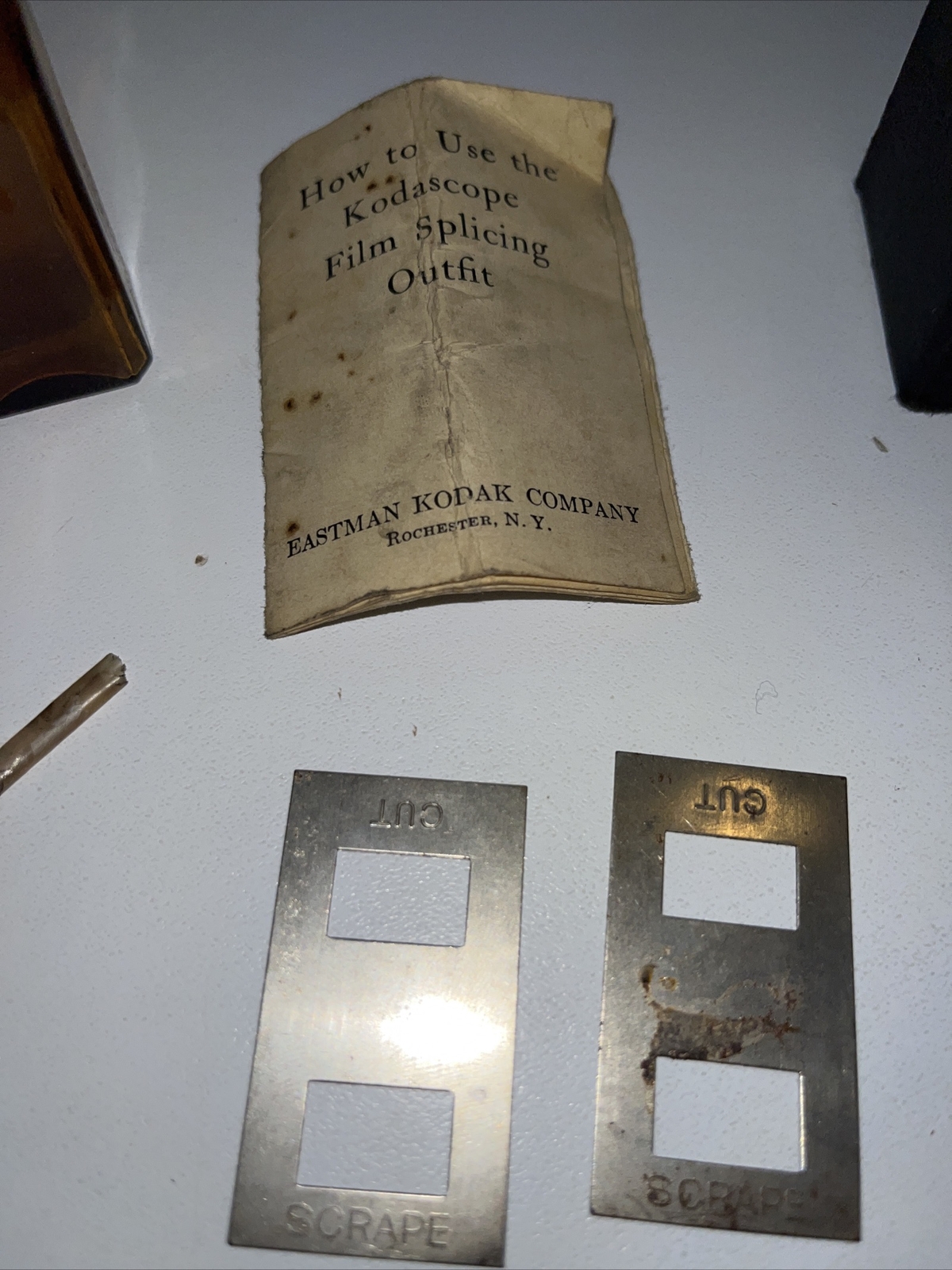 Vintage Eastman Kodak Company Kodascope Film Splicing Outfit USA Collectors.