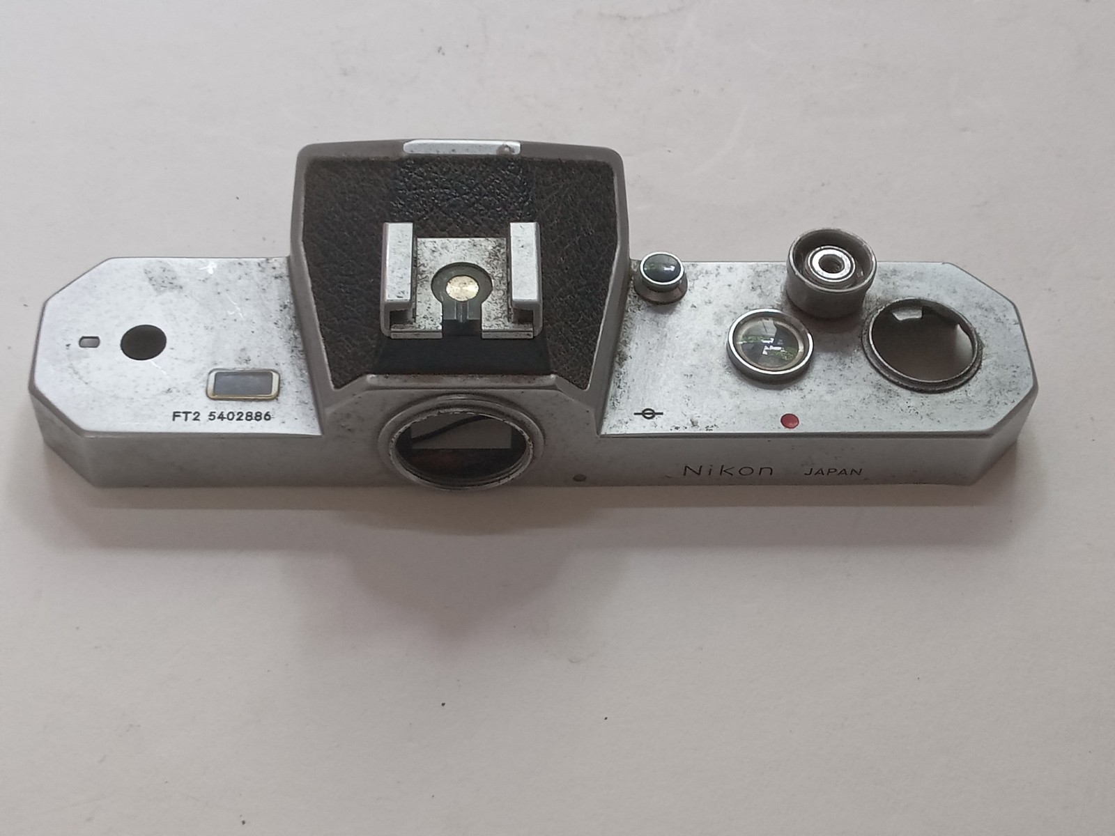 Nikon Nikkormat / Nikomat Silver Top Plate Original Used Spare Part As Is