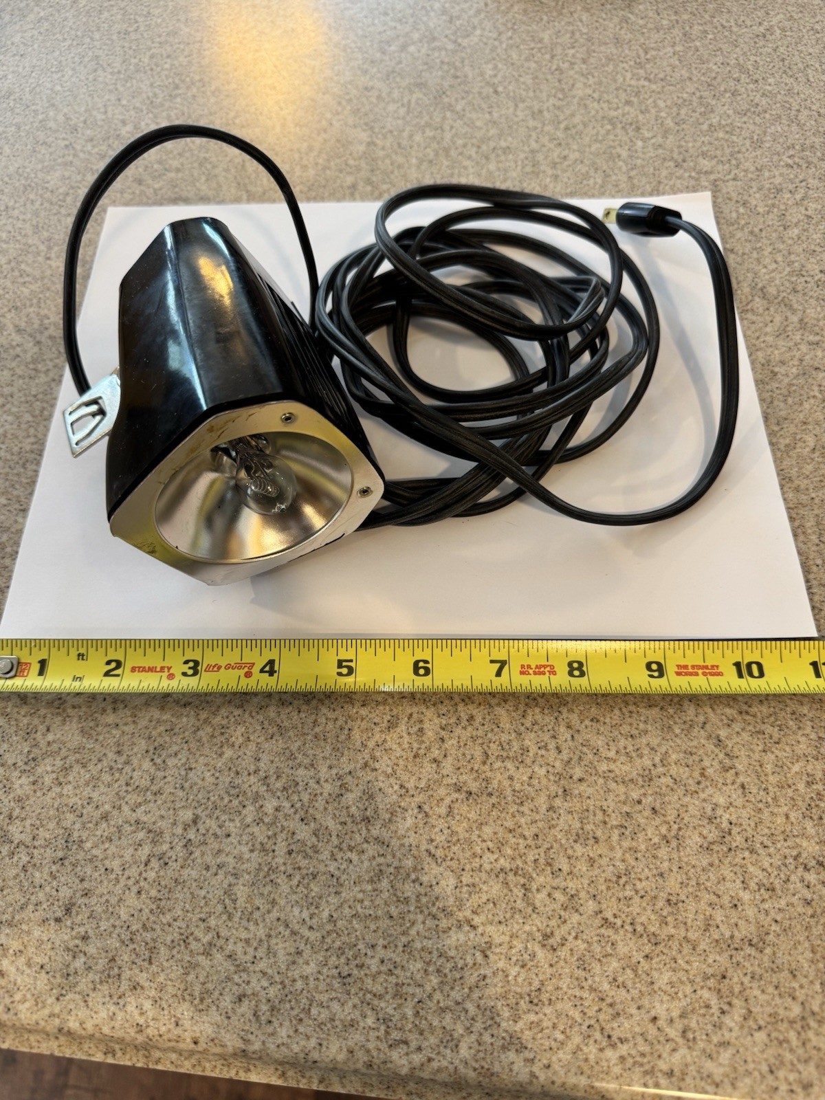 Kodak Instamatic Movie Light Model 2 No. D376 w/ Cord & Original Box Working
