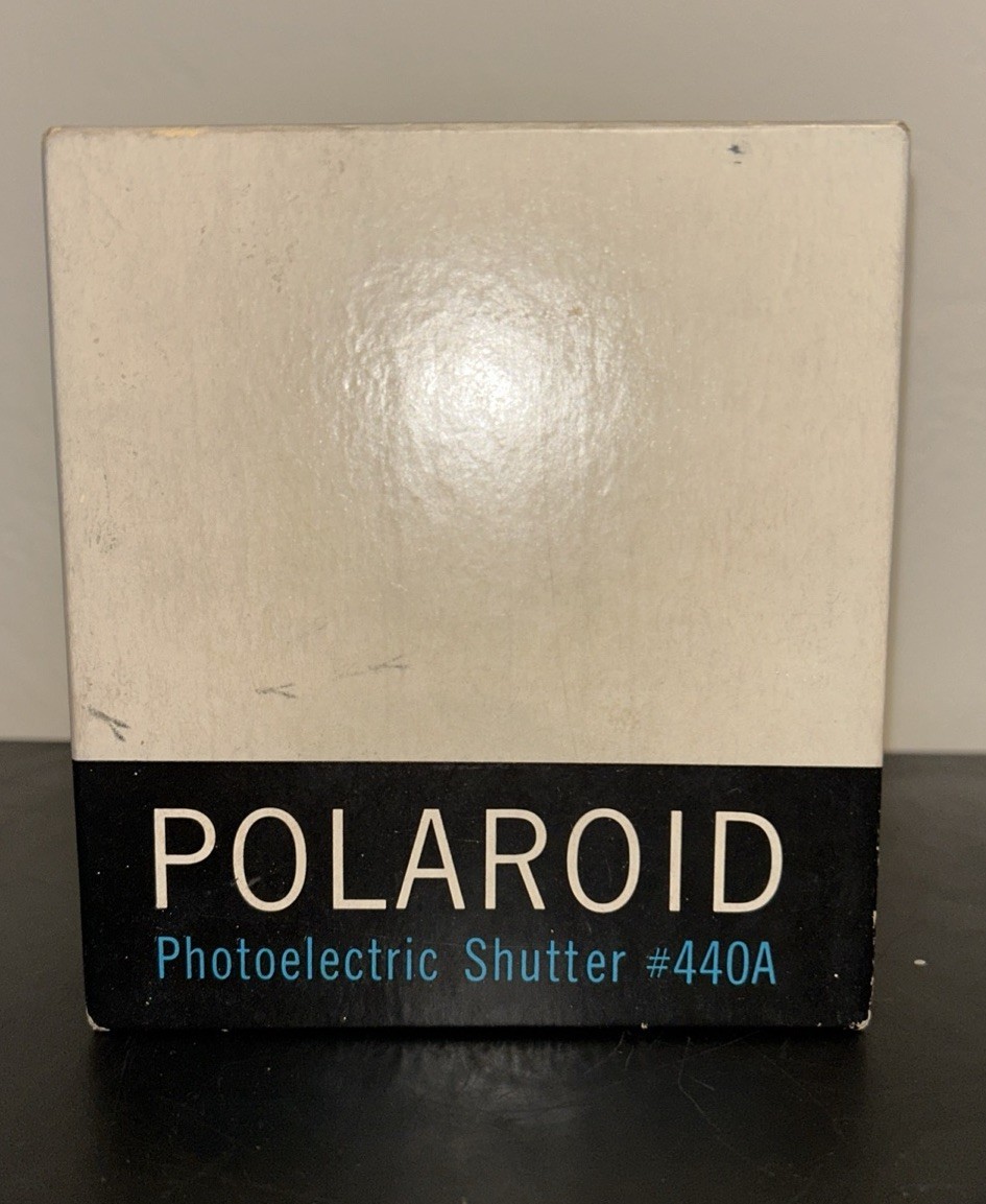 Vintage Polaroid Photoelectric Shutter #440A w/Original Box – Un-Tested