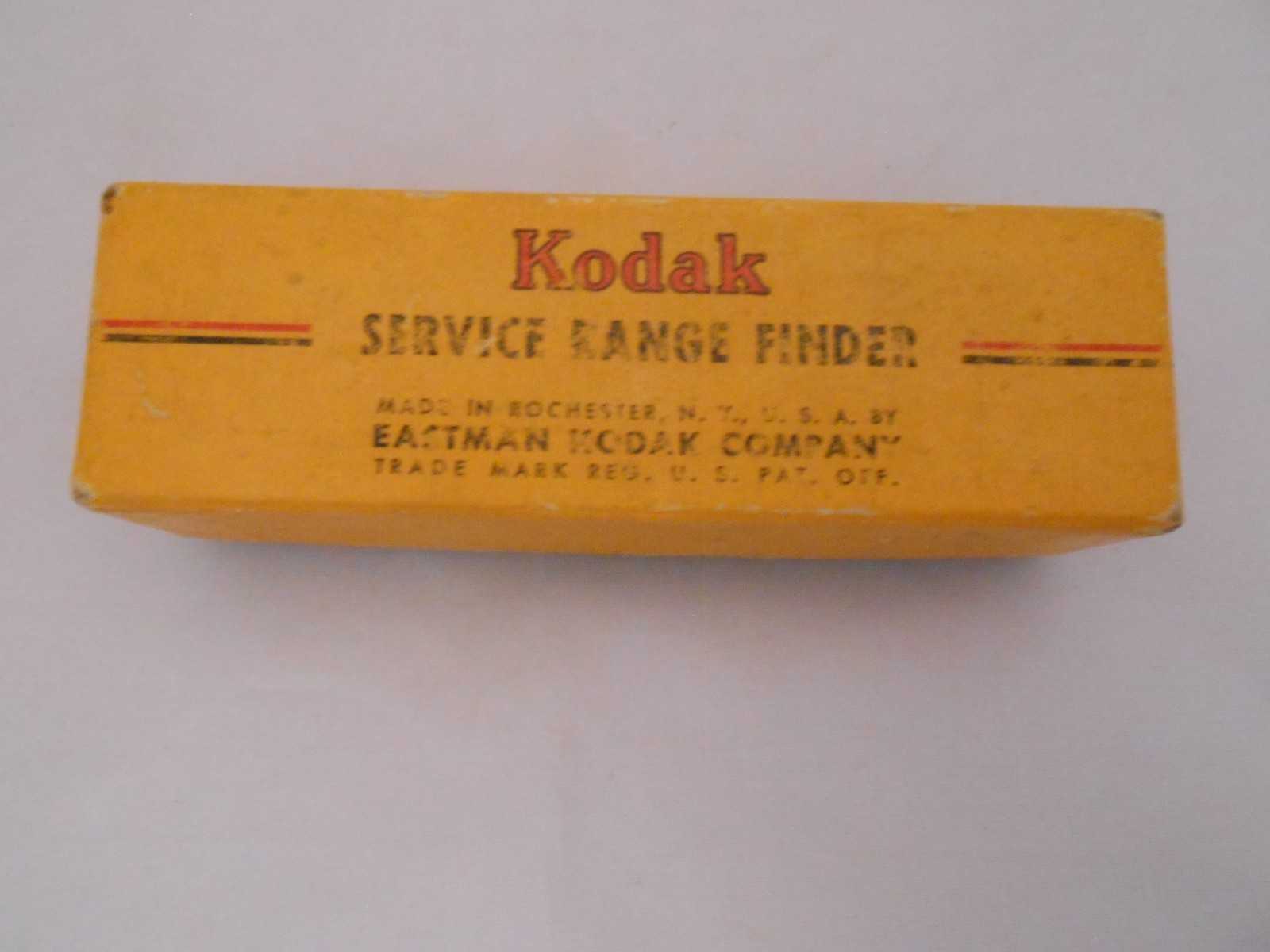 Vintage Kodak Service Range Finder, w/Bag, Box And Manual, Eastman Kodak, Photos