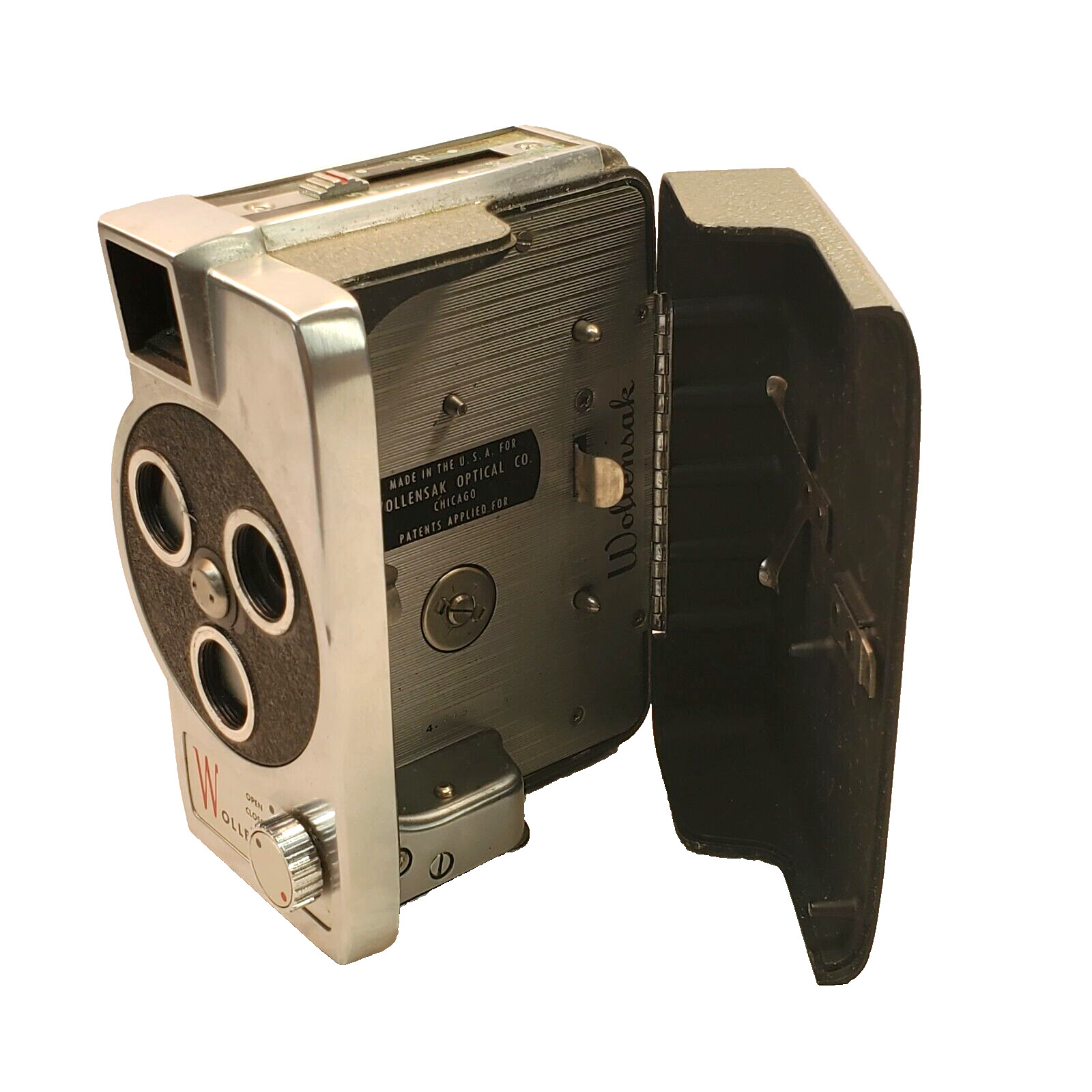 Wollensak Eight Turret Rotataing Lens Model 23 Camera For Parts Only