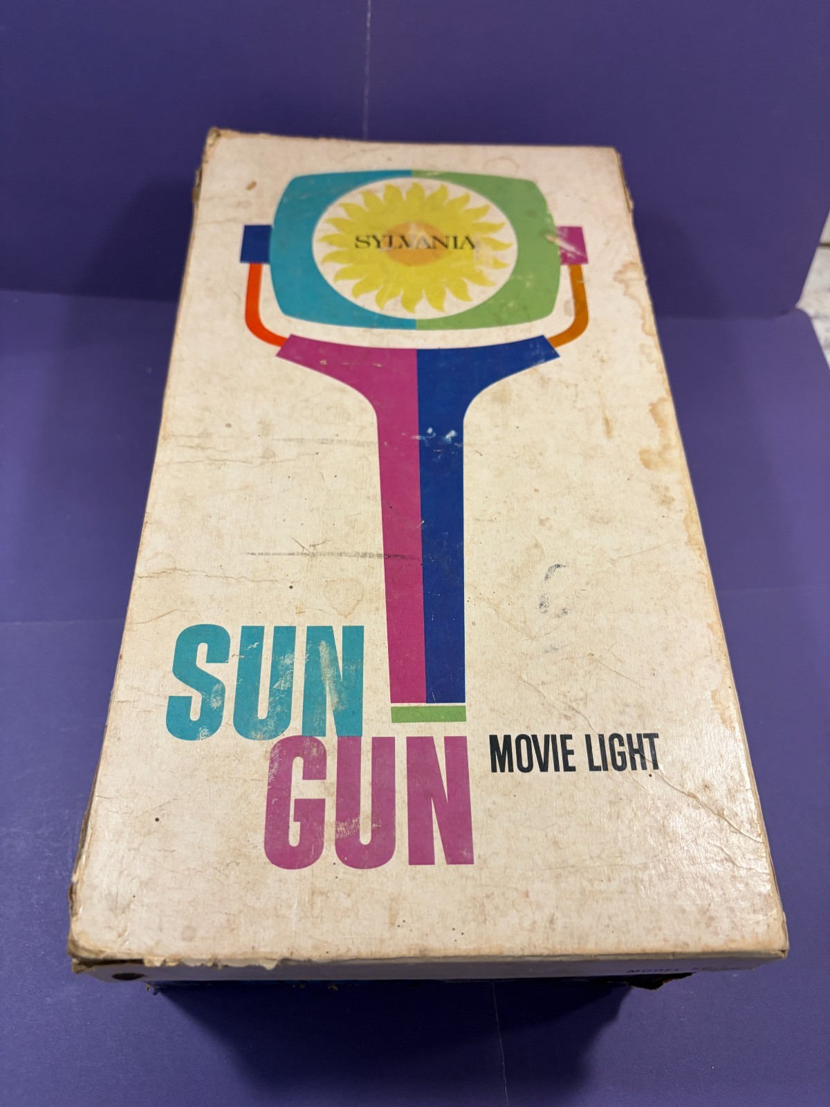 Vintage Sylvania Sun Gun Movie Light Model SG-50 in Box – VGC Works (box rough)