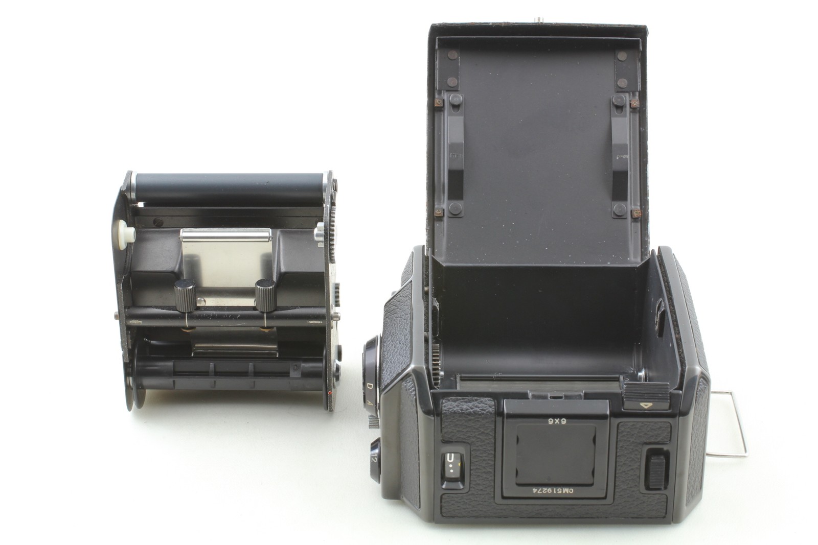 [Exc+5] Zenza Bronica 6×6 120 Roll Film Back Holder for EC EC-TL From JAPAN
