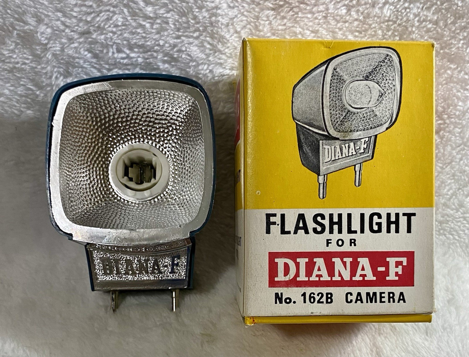 Vintage Diana-F Flashlight No. 162B, Use W/ Diana-F Camera, New In Original Box