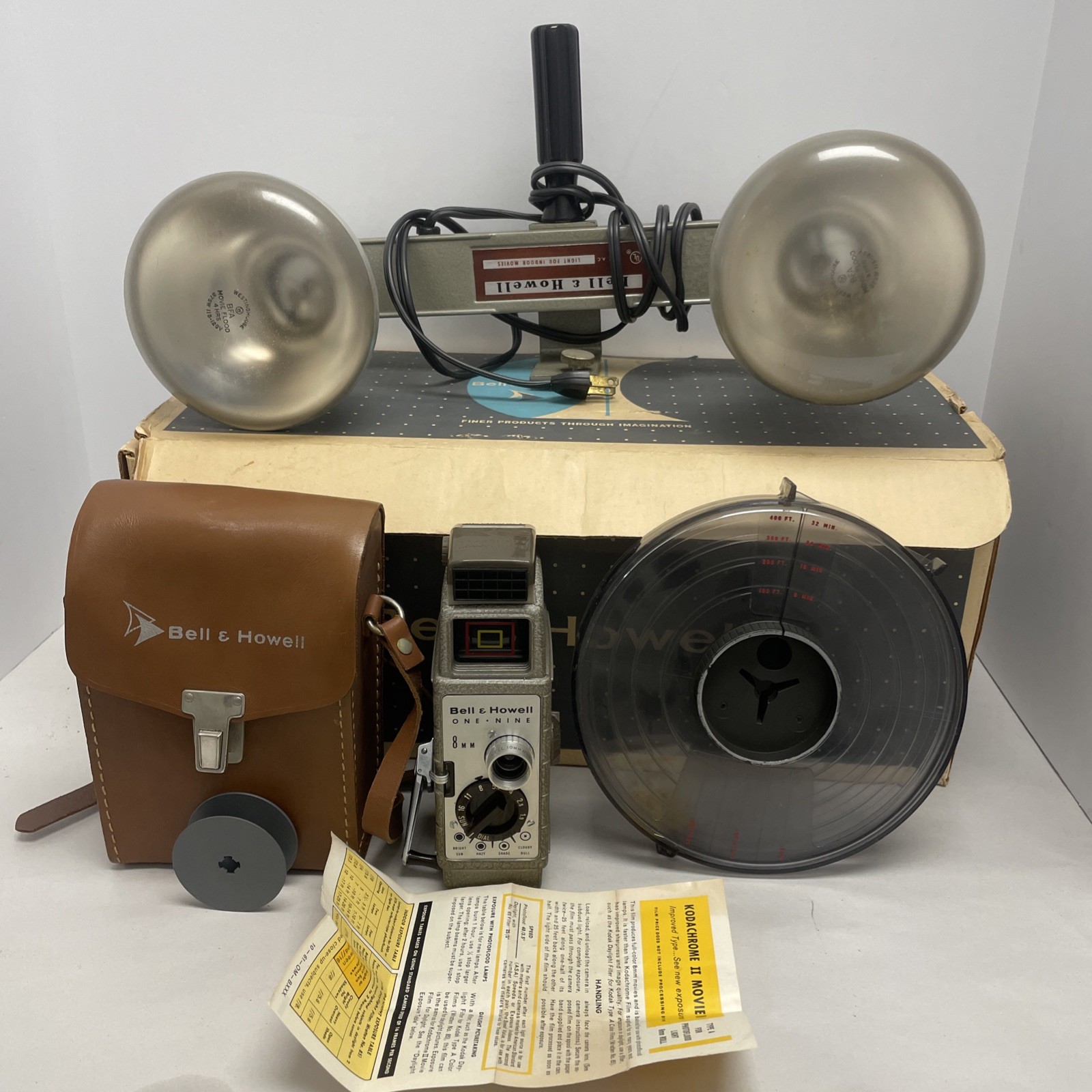 Vintage Bell & Howell Precision Photo Equipment
