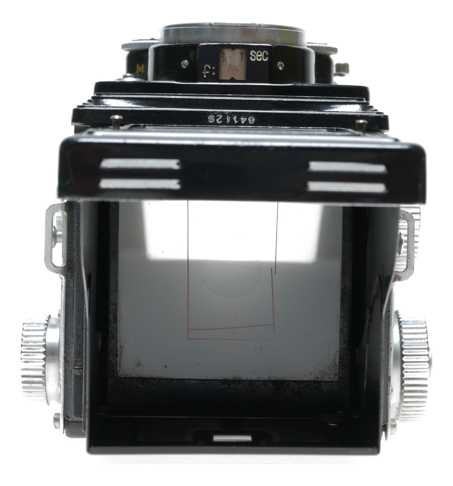 YASHICA 635 Dual Format TLR 120 35mm Film Camera Yashikor 3.5/80
